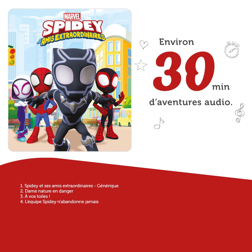tonies-spidey-black-panther-figurine-audio-toniebox-3-ans image 4