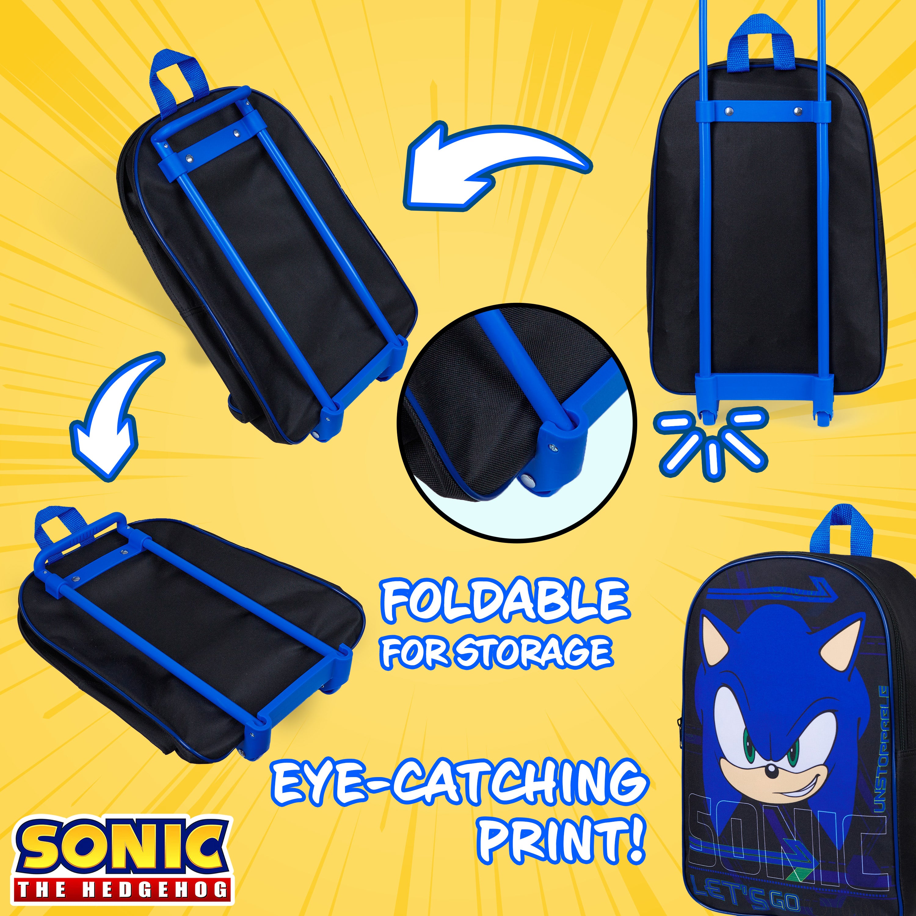 sonic-valise-trolley-enfant-pliable-10-5-l-cabine image 6