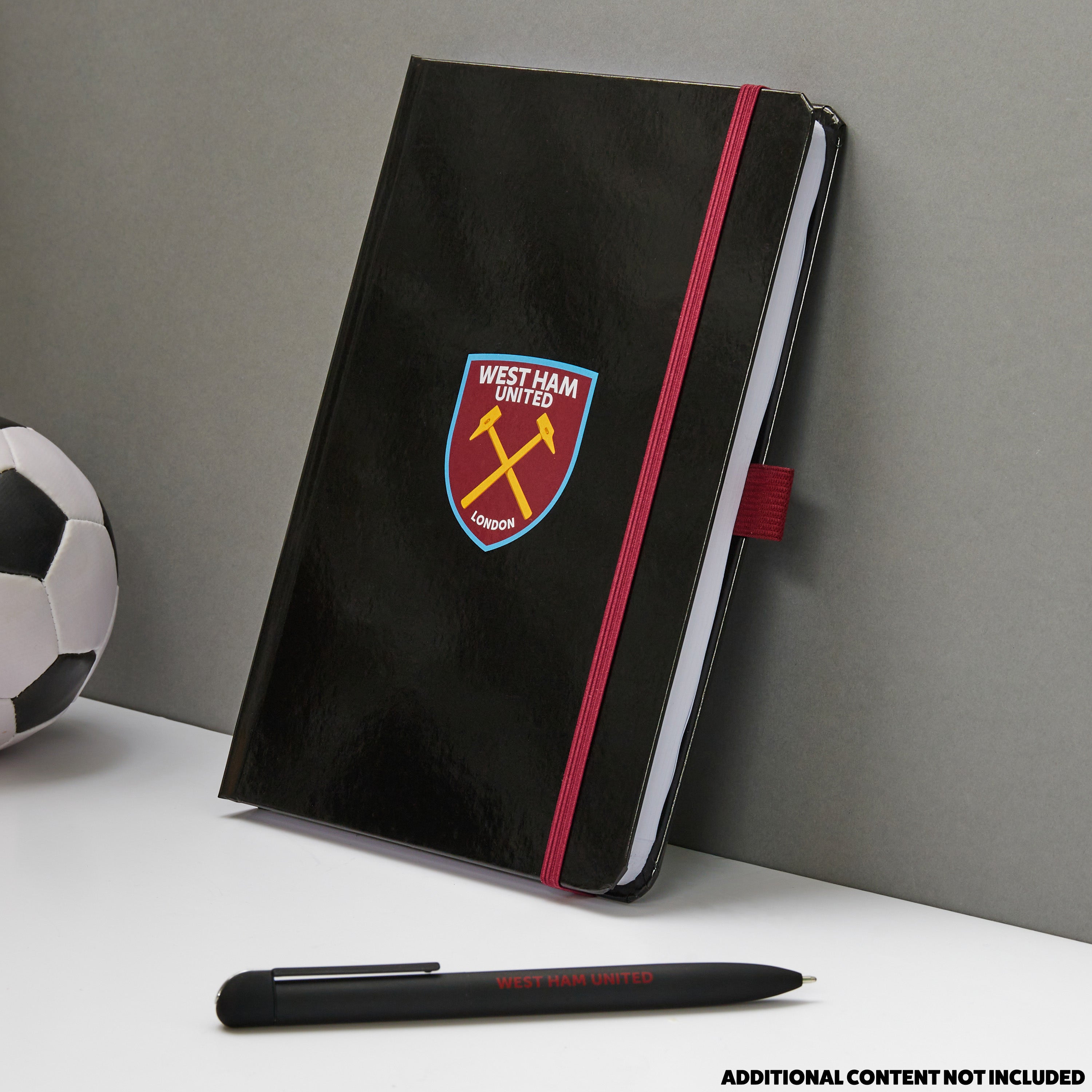 west-ham-united-set-carnet-a4-lign-stylo-supporters image 2