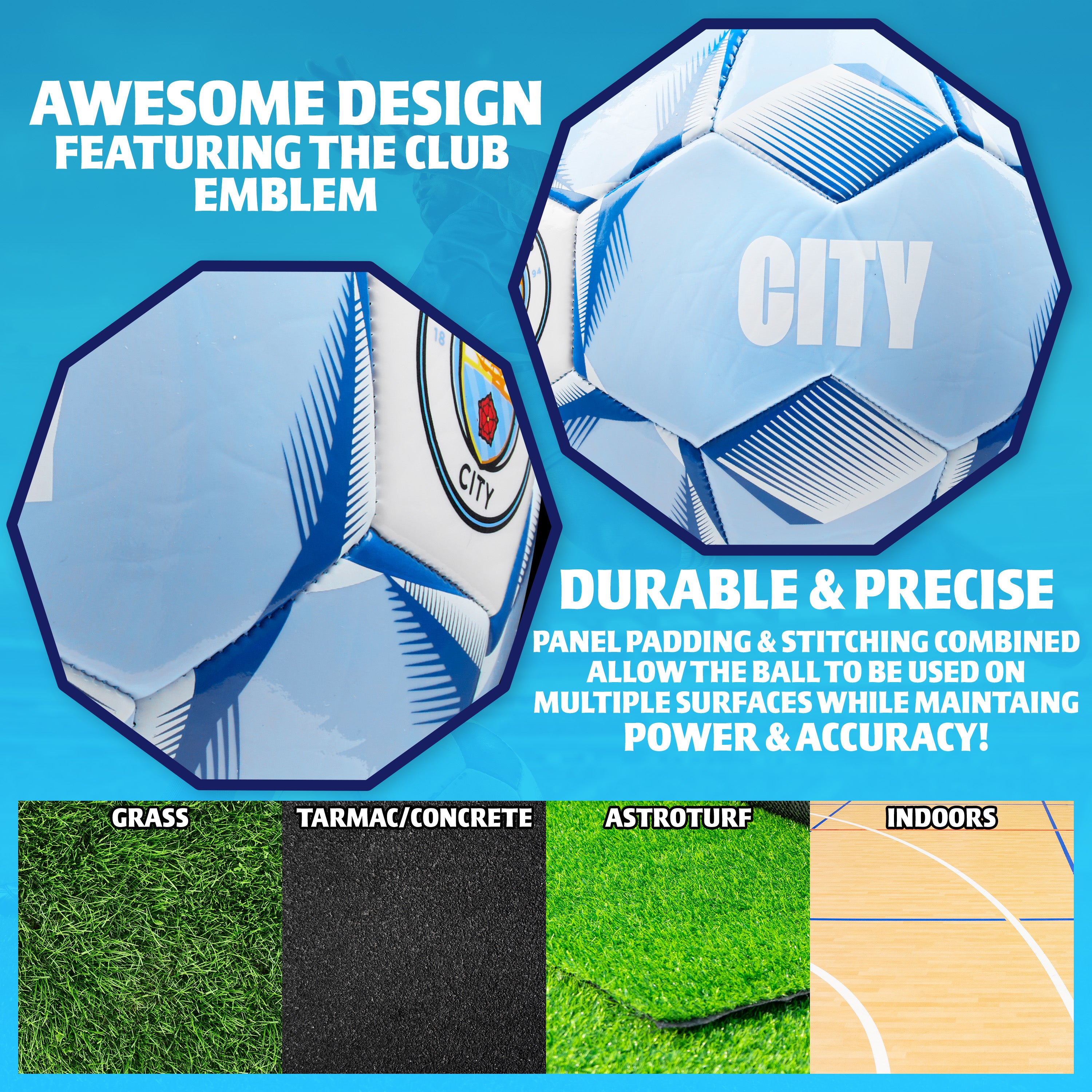 manchester-city-f-c-football-ballon-de-foot-taille-5-officiel image 5