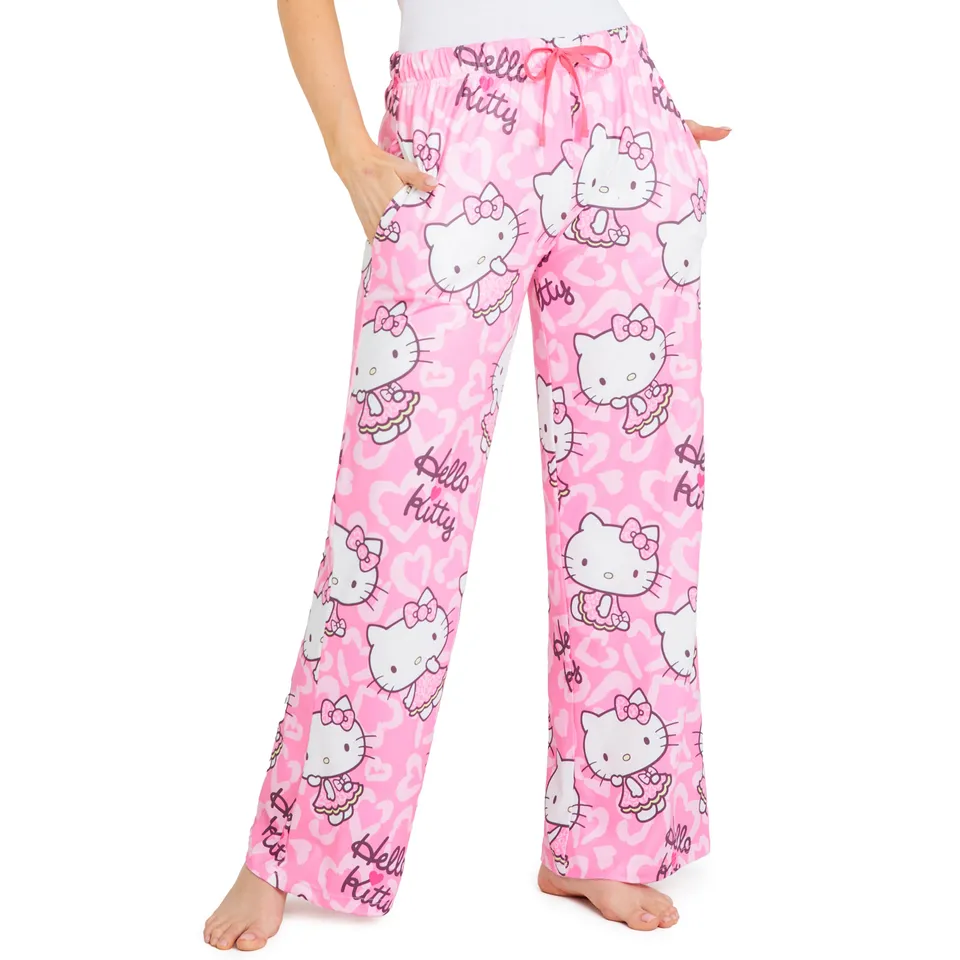 hello-kitty-bas-de-pyjama-femme-pantalon-taille-m-kawaii image 1