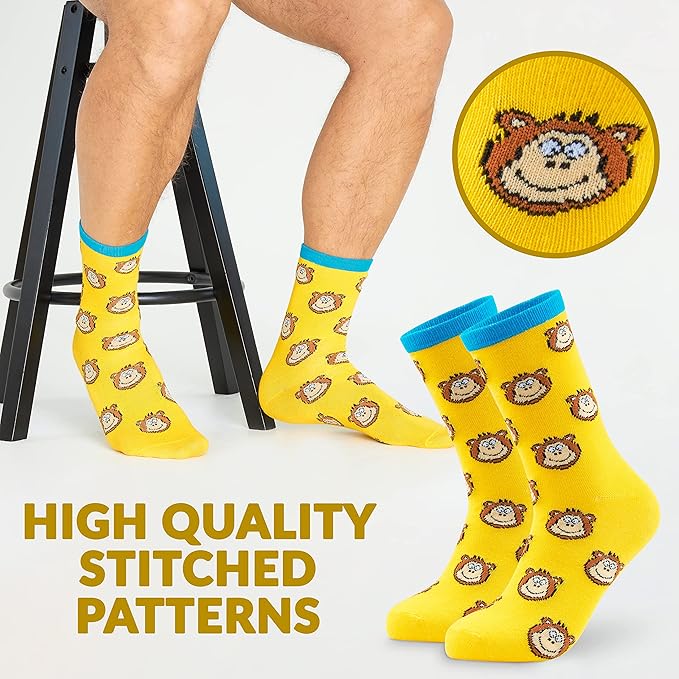 citycomfort-chaussettes-homme-fantaisie-coton-lot-6-taille-7-11 image 6
