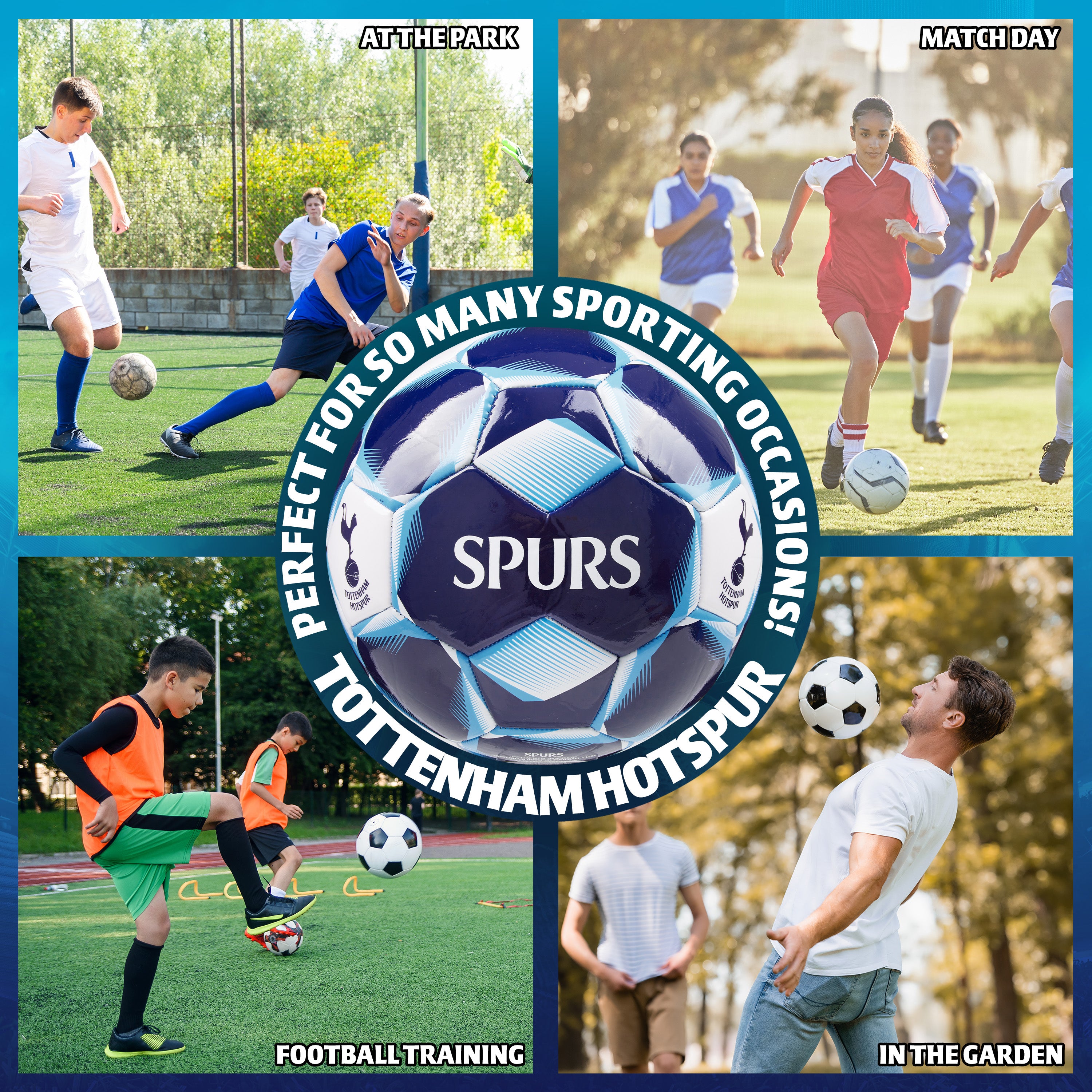 tottenham-hotspur-ballon-de-foot-taille-4-entrainement-adulte image 4