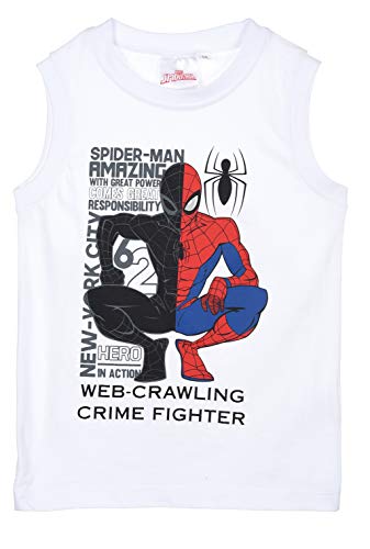 marvel-spiderman-t-shirt-enfant-blanc-3-ans image 4