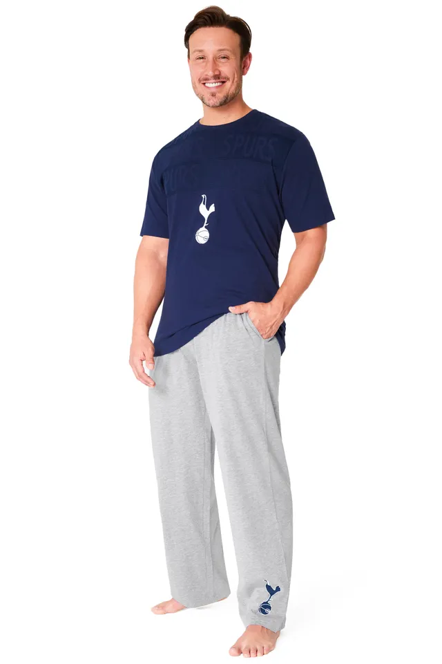 tottenham-hotspur-pyjama-homme-bleu-marine-gris-t-shirt image 1