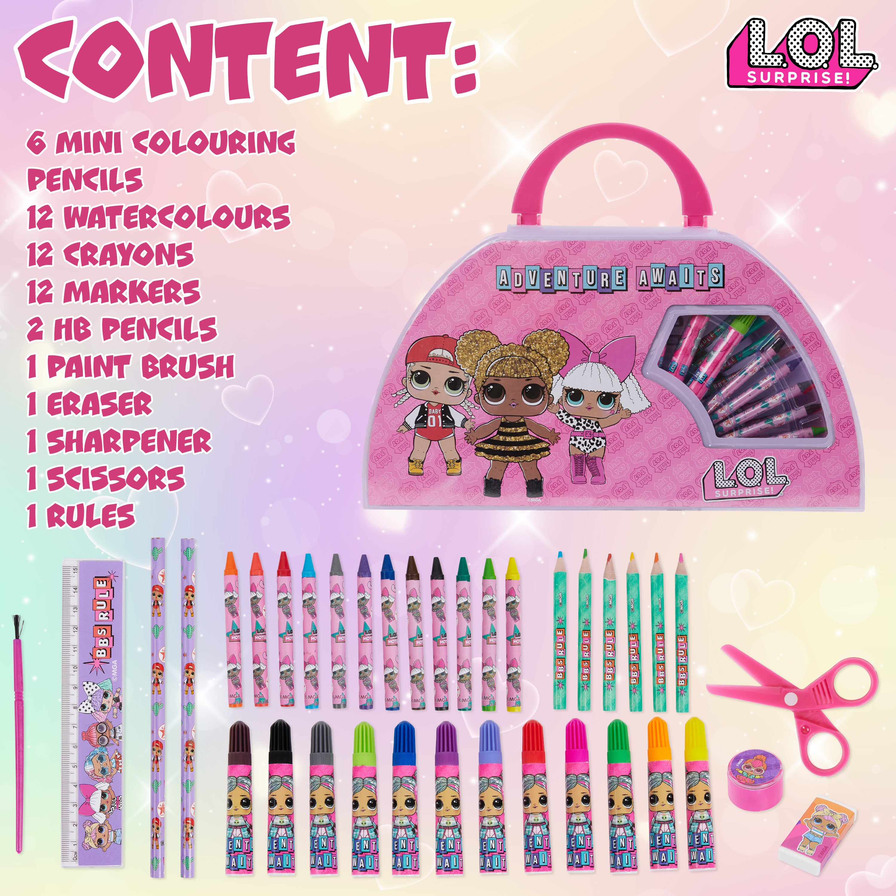 l-o-l-surprise-painting-art-set-kit-coloriage-rose-40-pi-ces image 6