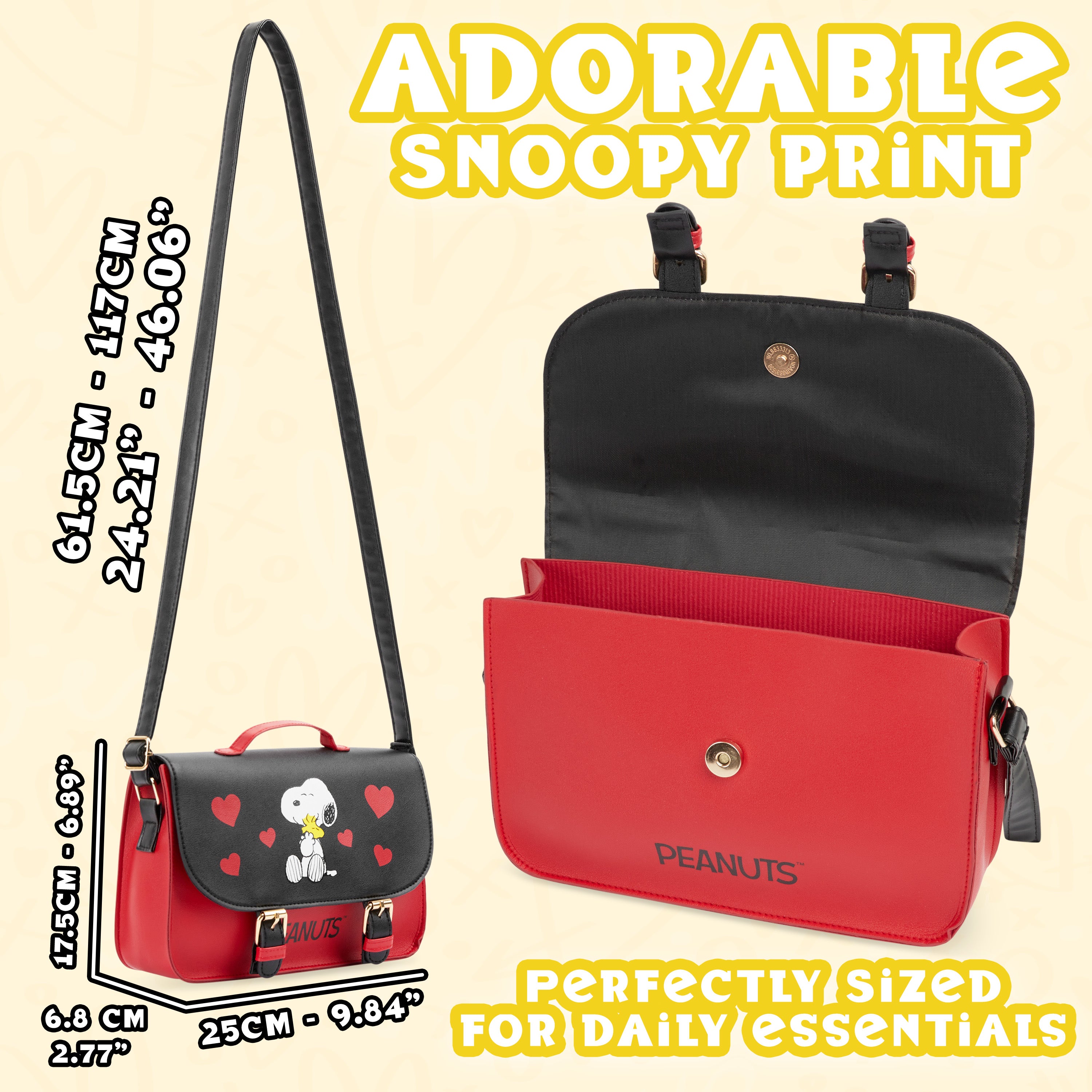 peanuts-snoopy-sac-bandouli-re-fille-petit-mod-le image 6