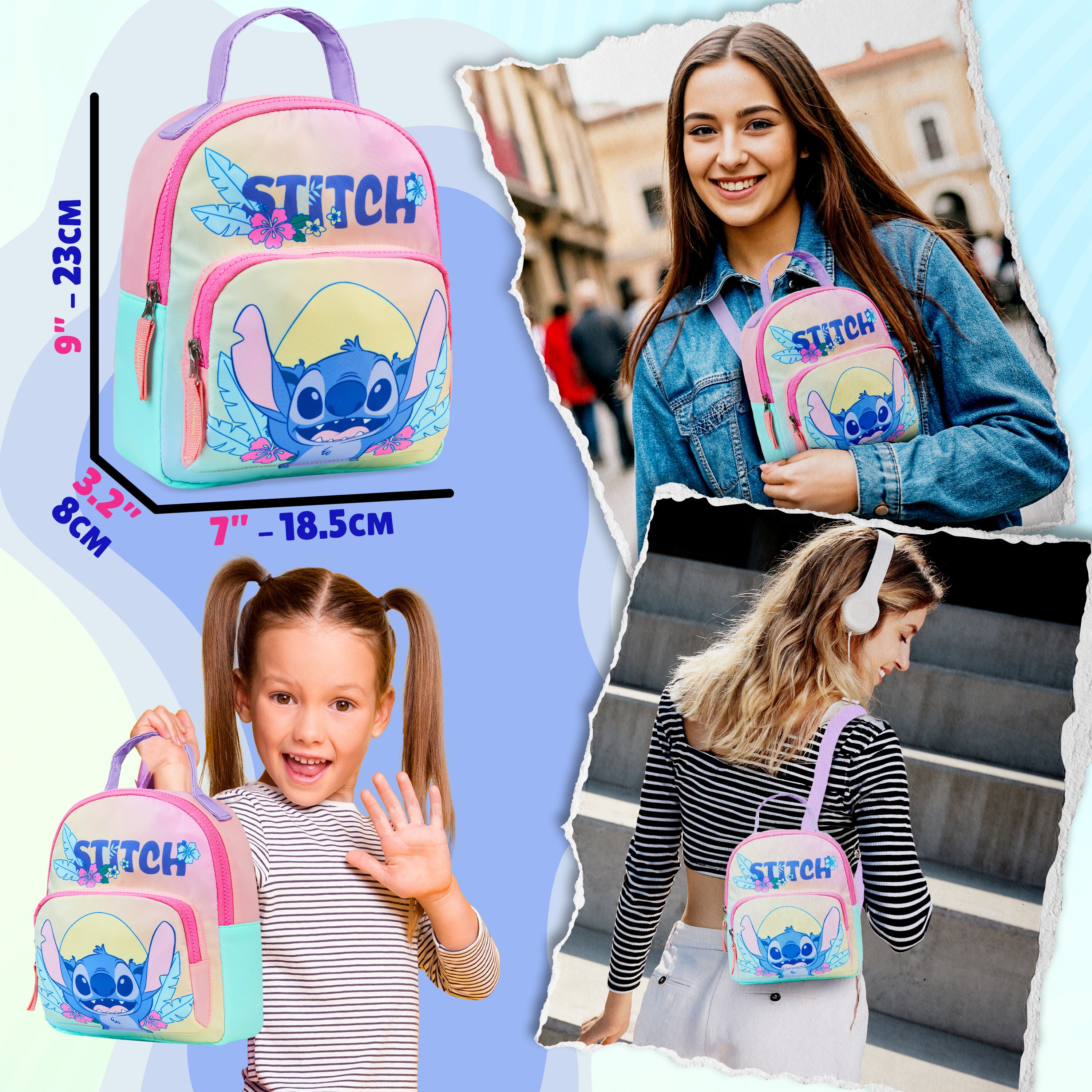 disney-stitch-sac-dos-fille-petit-mod-le-sortie-cole image 2