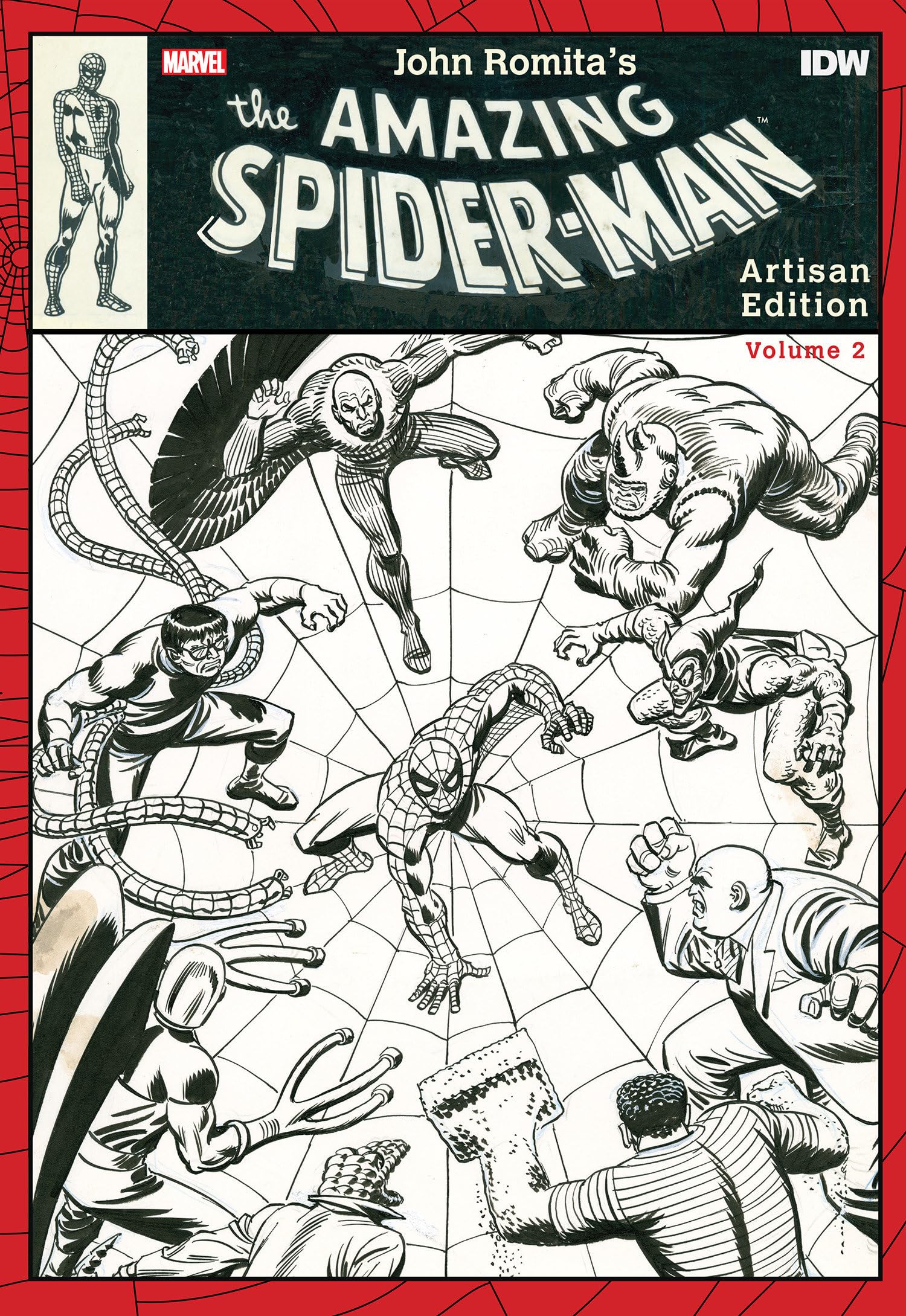 marvel-amazing-spider-man-john-romita-livre-vol-2 image 1