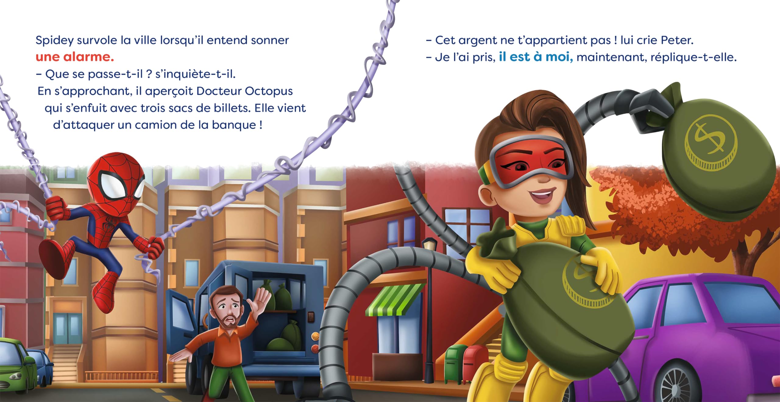 marvel-spidey-et-ses-amis-mission-lance-toiles-livre-enfant image 3