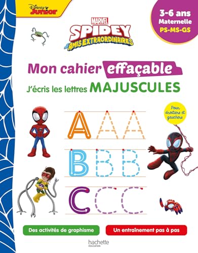 spidey-cahier-effa-able-lettres-majuscules-enfant-marvel image 6