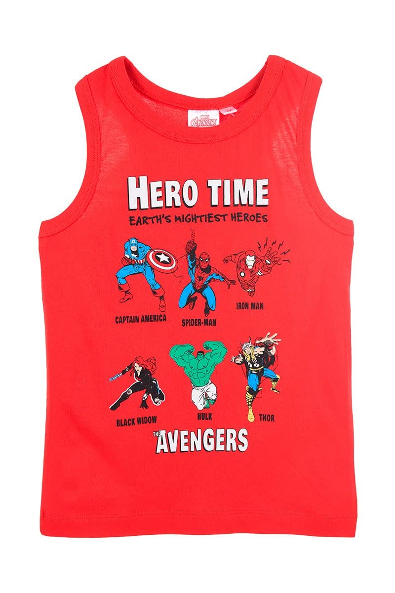 marvel-heritage-t-shirt-gar-on-blanc-4-ans-coton-avengers image 3