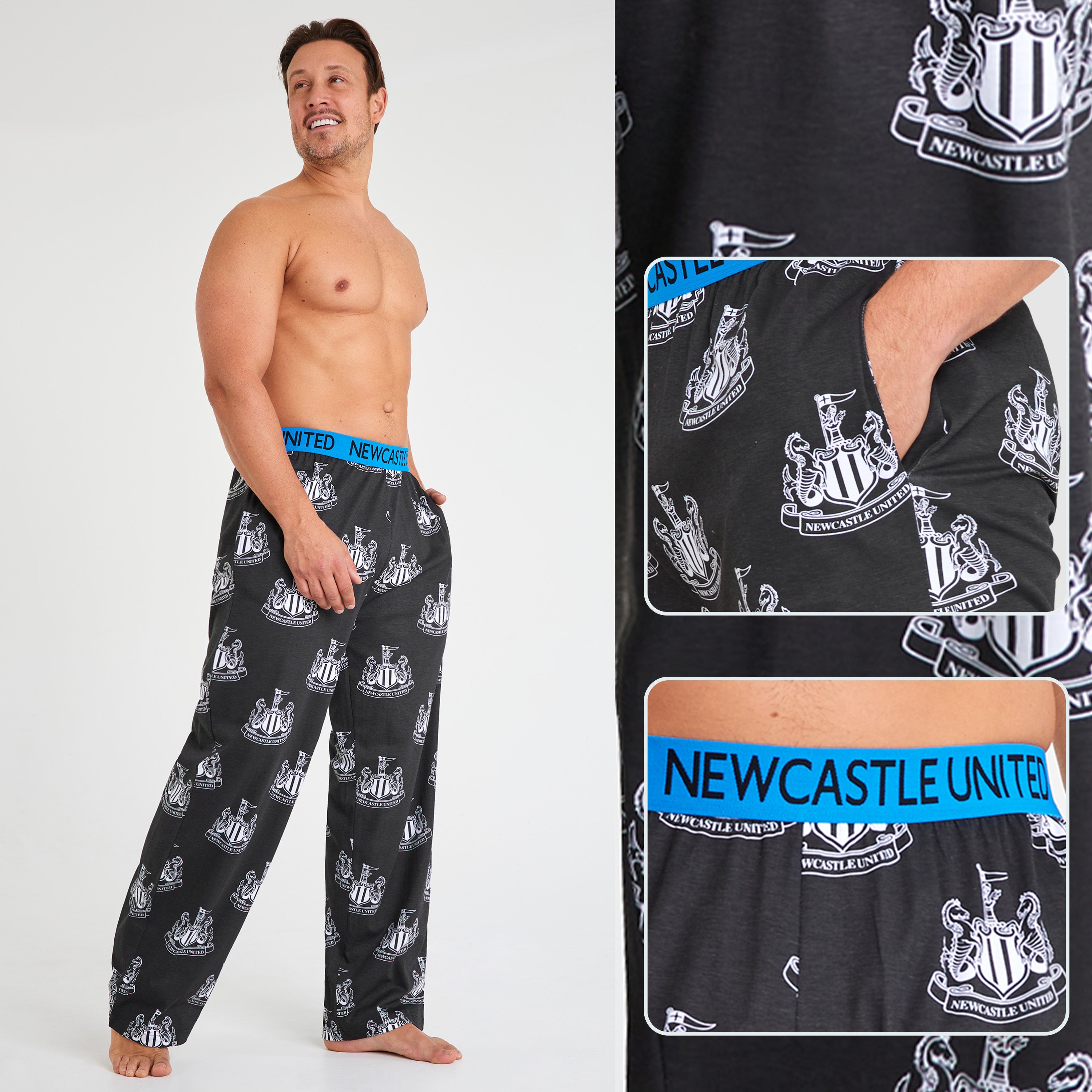 newcastle-united-bas-pyjama-homme-lounge-s-3xl image 4