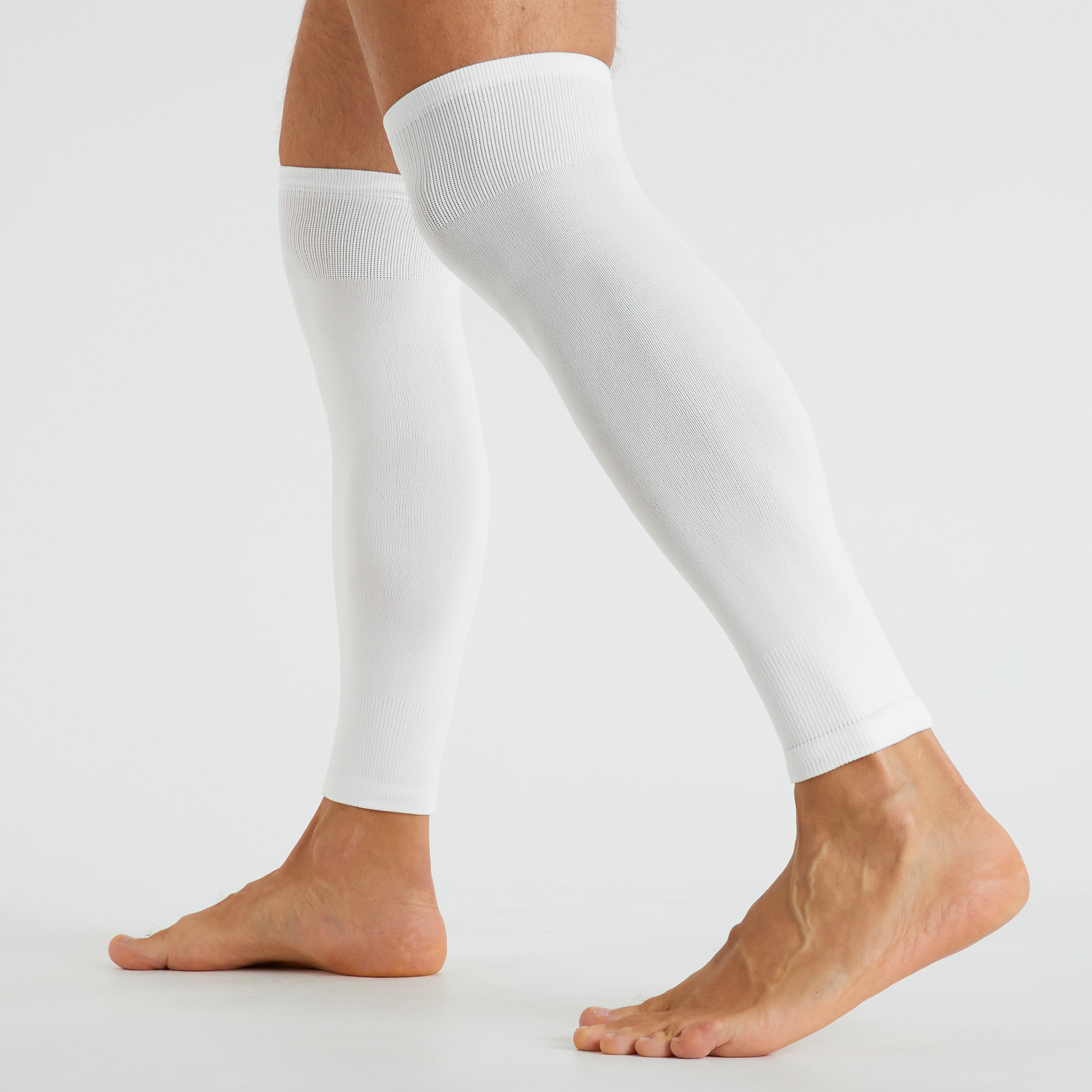 get-trend-manchons-football-prot-ge-tibias-blanc-marine-lot-2 image 6