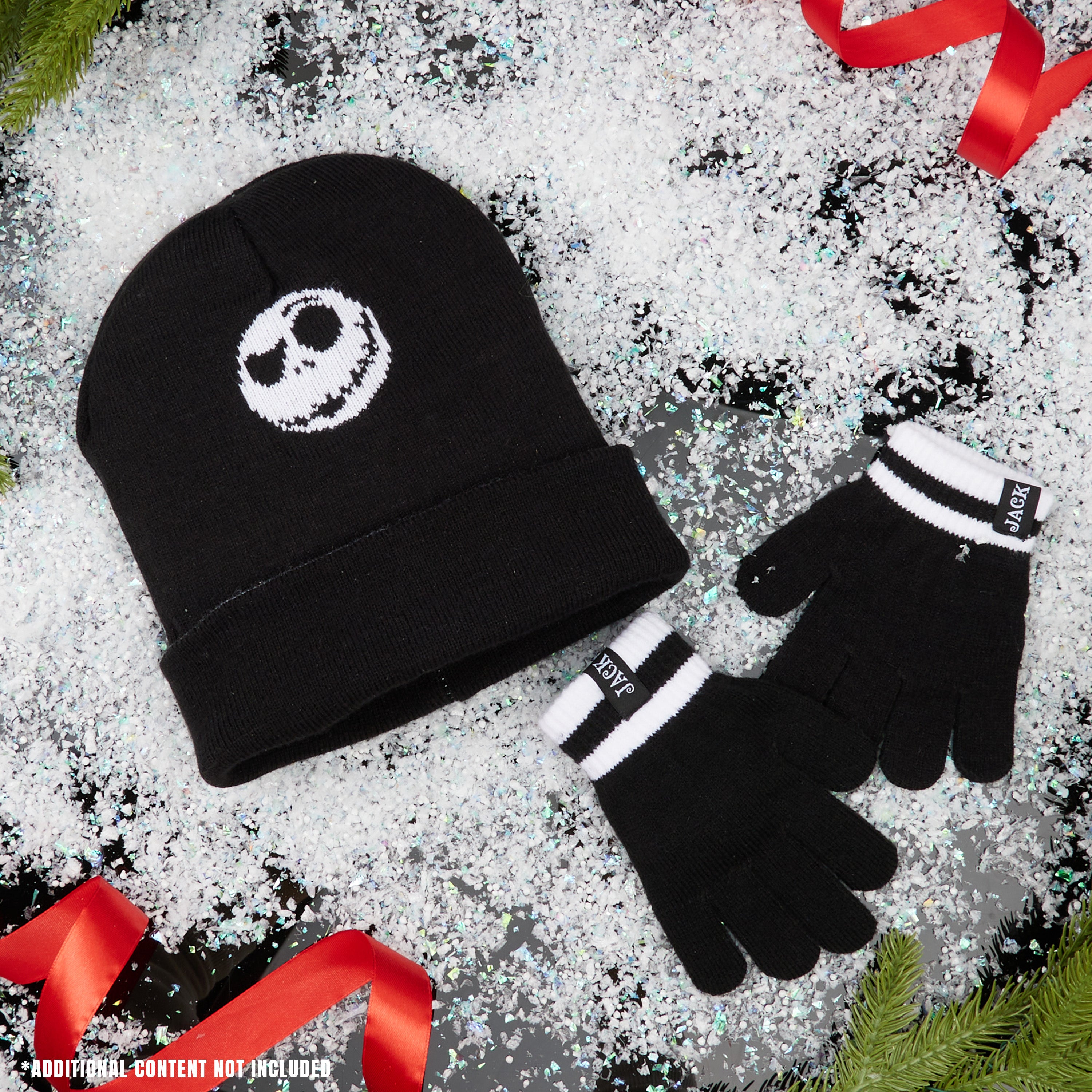 disney-nightmare-before-christmas-ensemble-bonnet-gants-fille image 2