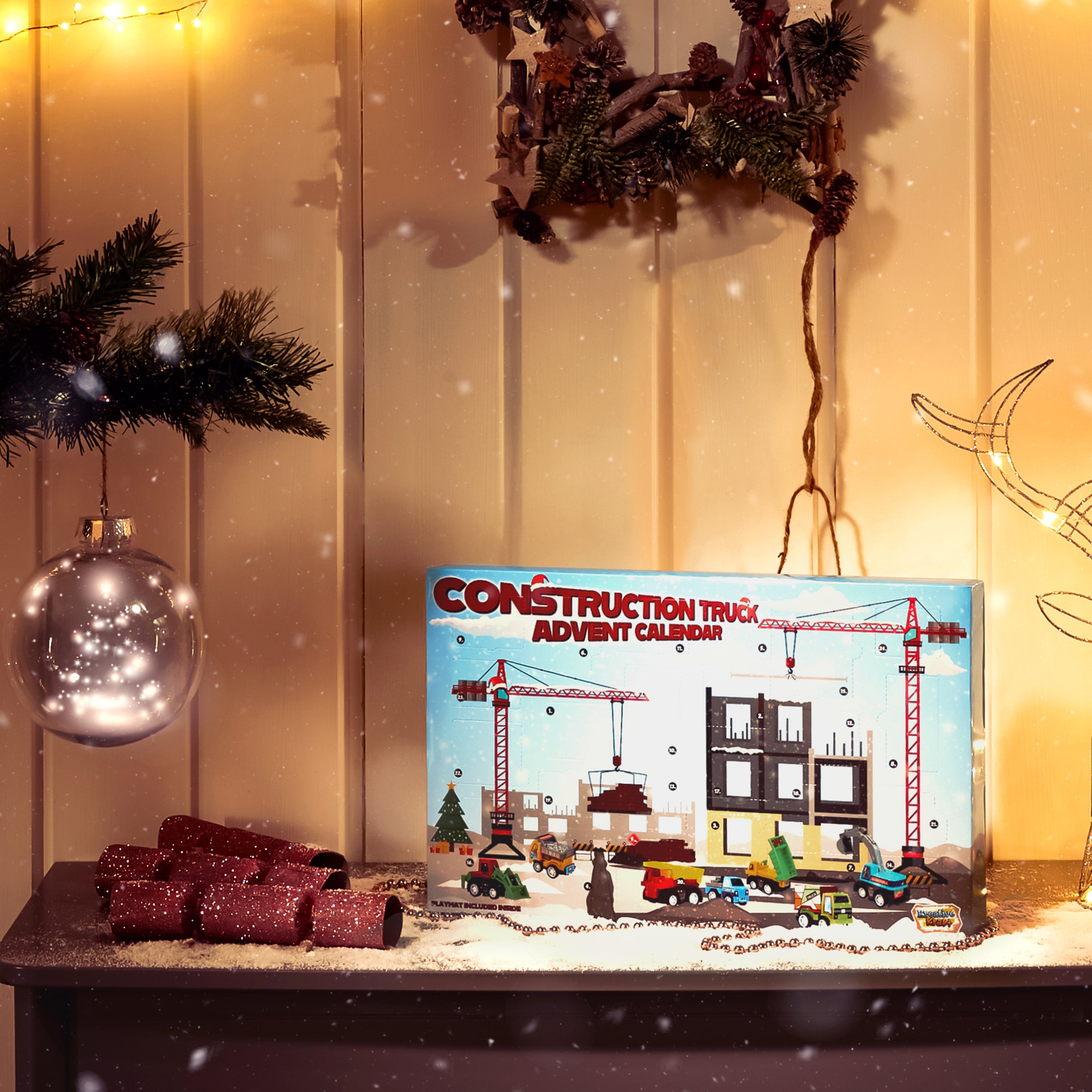 kreativekraft-calendrier-de-l-avent-camions-chantier-24-miniatures image 3