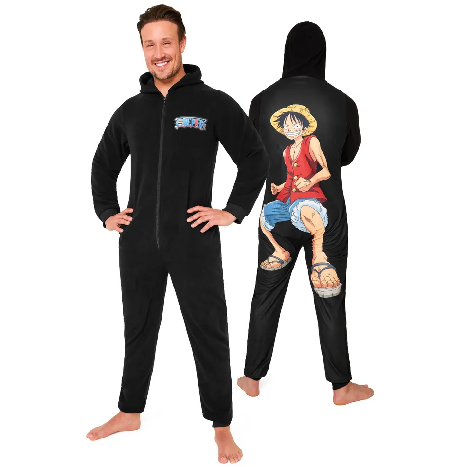 one-piece-grenouill-re-pyjama-polaire-capuche-homme image 1