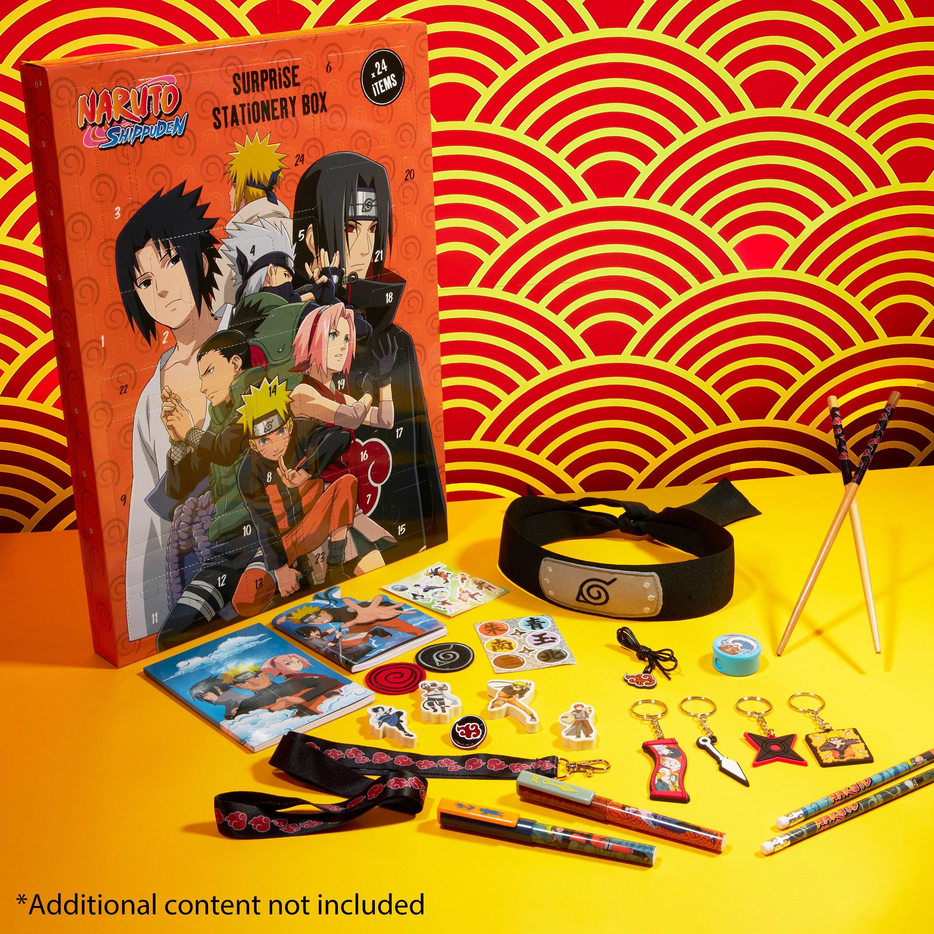 naruto-calendrier-de-l-avent-papeterie-orange-24-surprises image 2