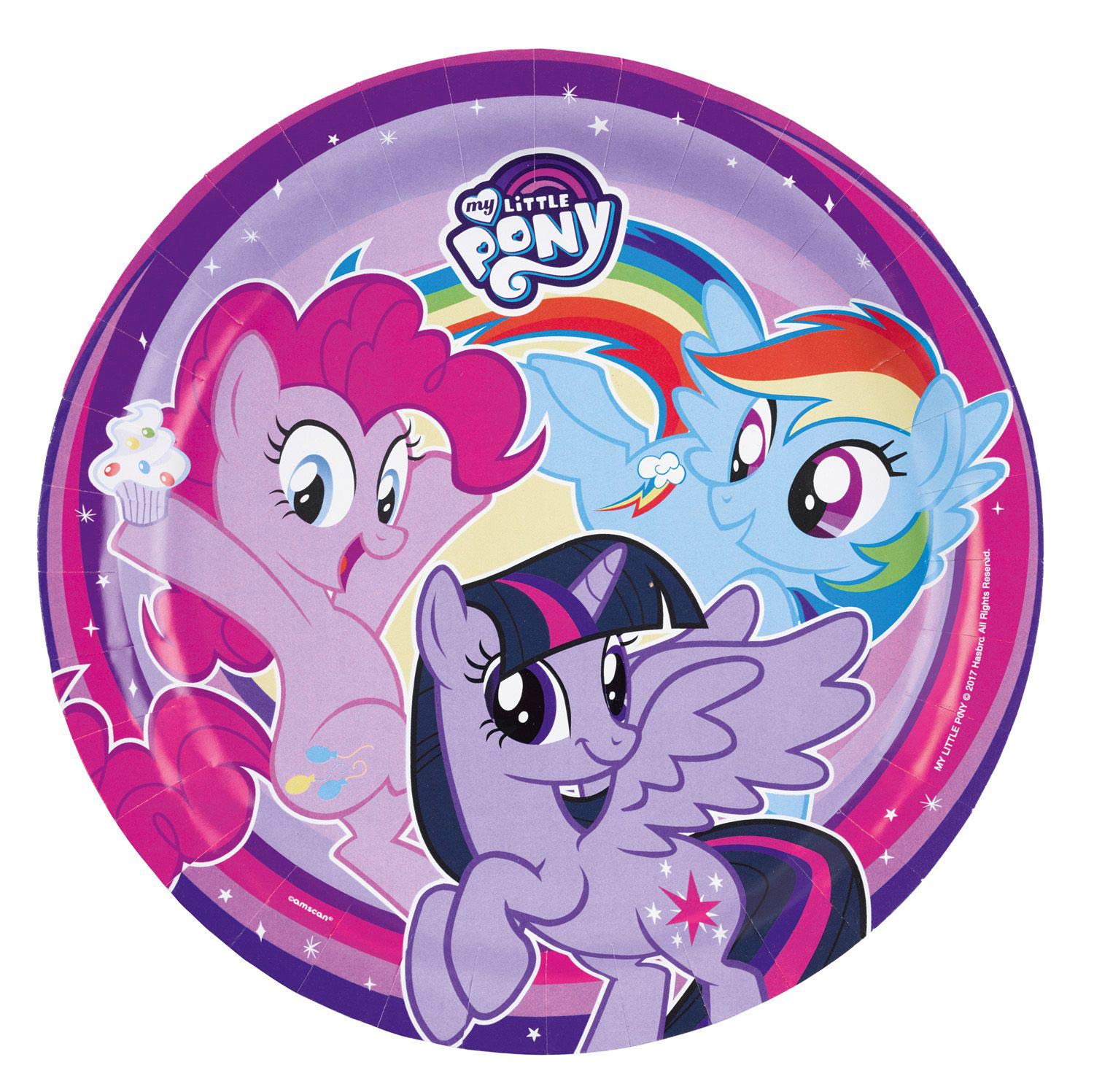 my-little-pony-d-coration-suspendue-lot-6-tourbillons-rose image 6