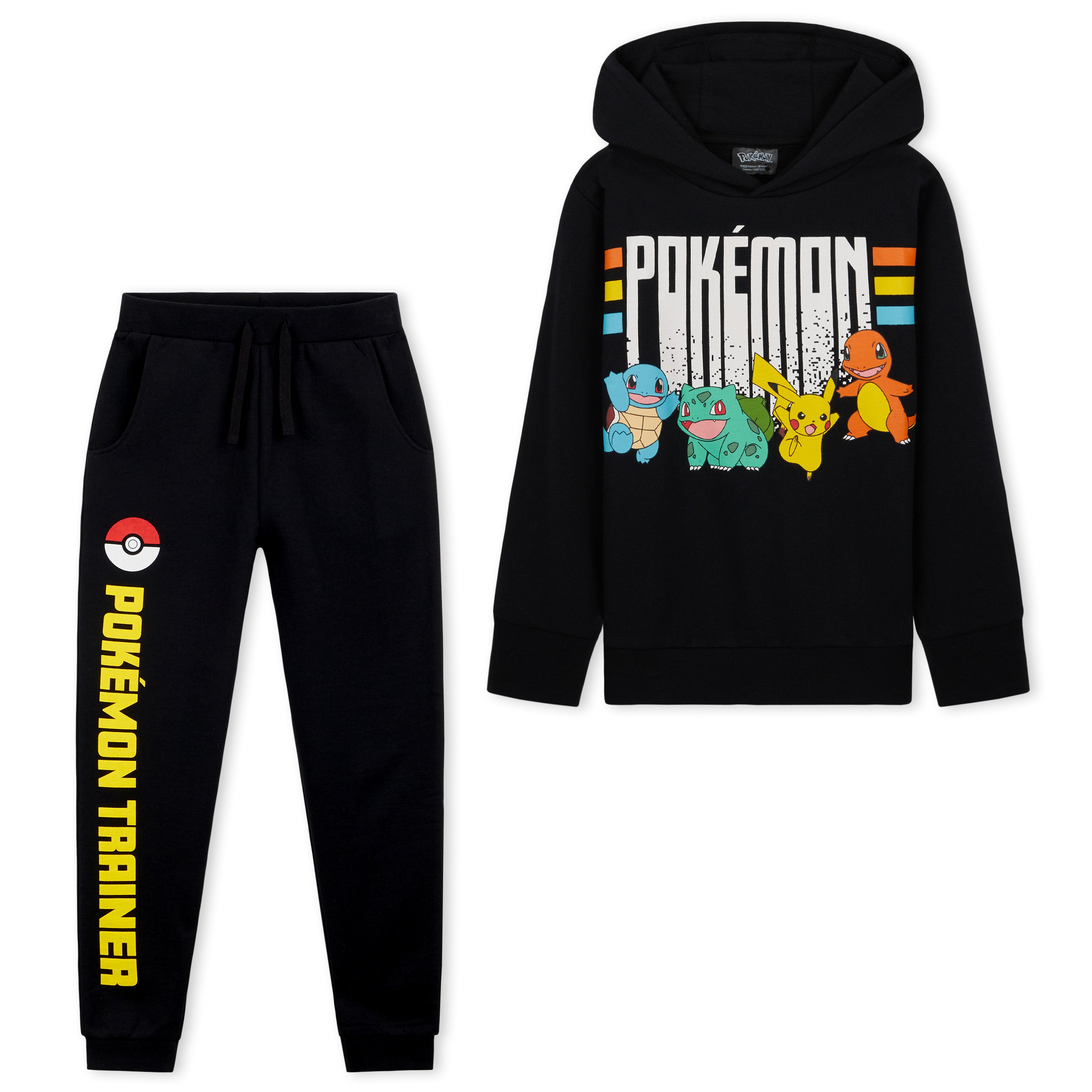 pok-mon-surv-tement-gar-on-hoodie-jogger-coton-9-10-ans image 1