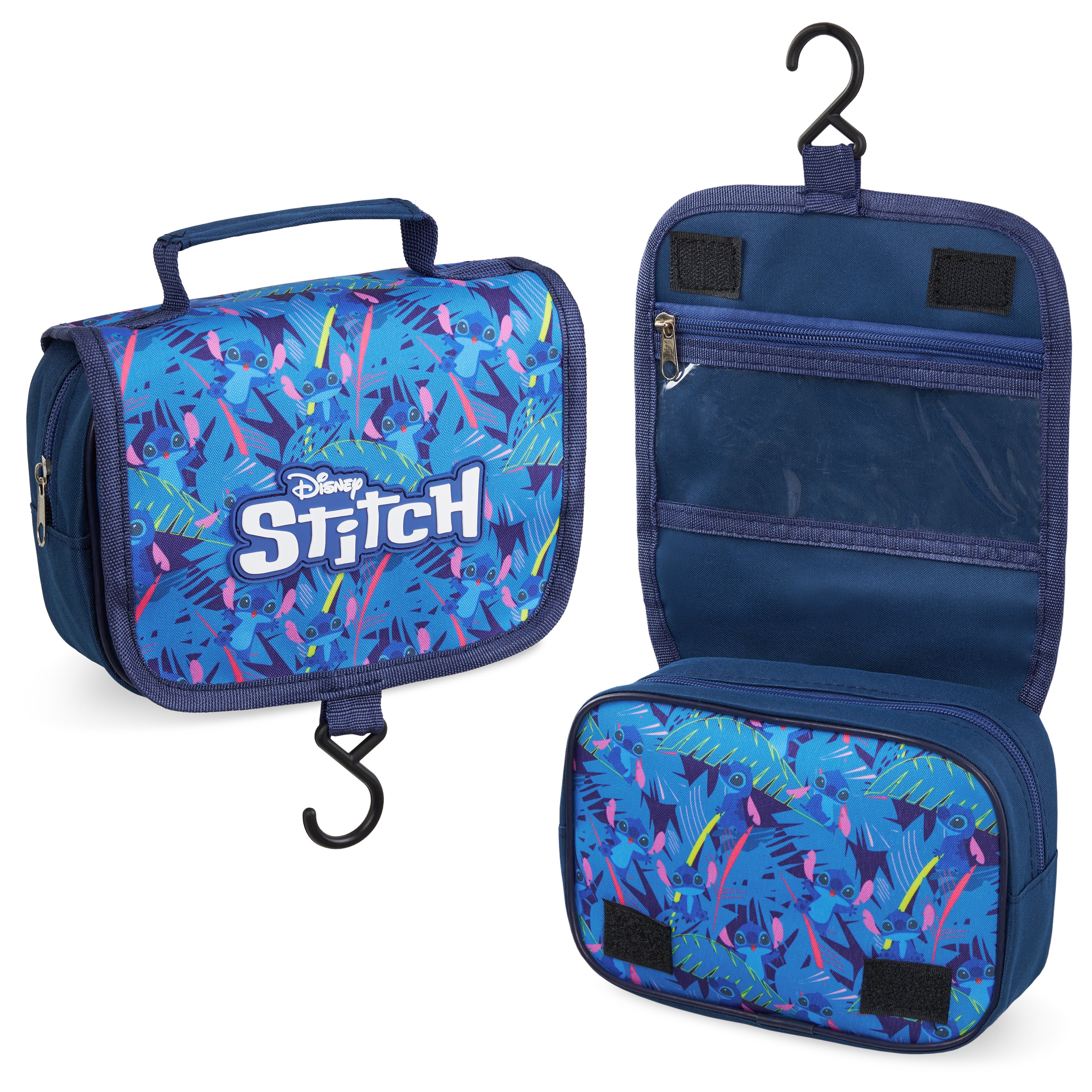 get-trend-stitch-trousse-de-toilette-suspendue-bleue-femme image 1
