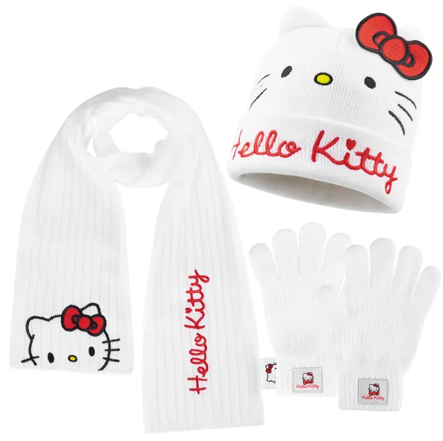 hello-kitty-ensemble-hiver-fille-bonnet-charpe-gants-3-pi-ces image 1