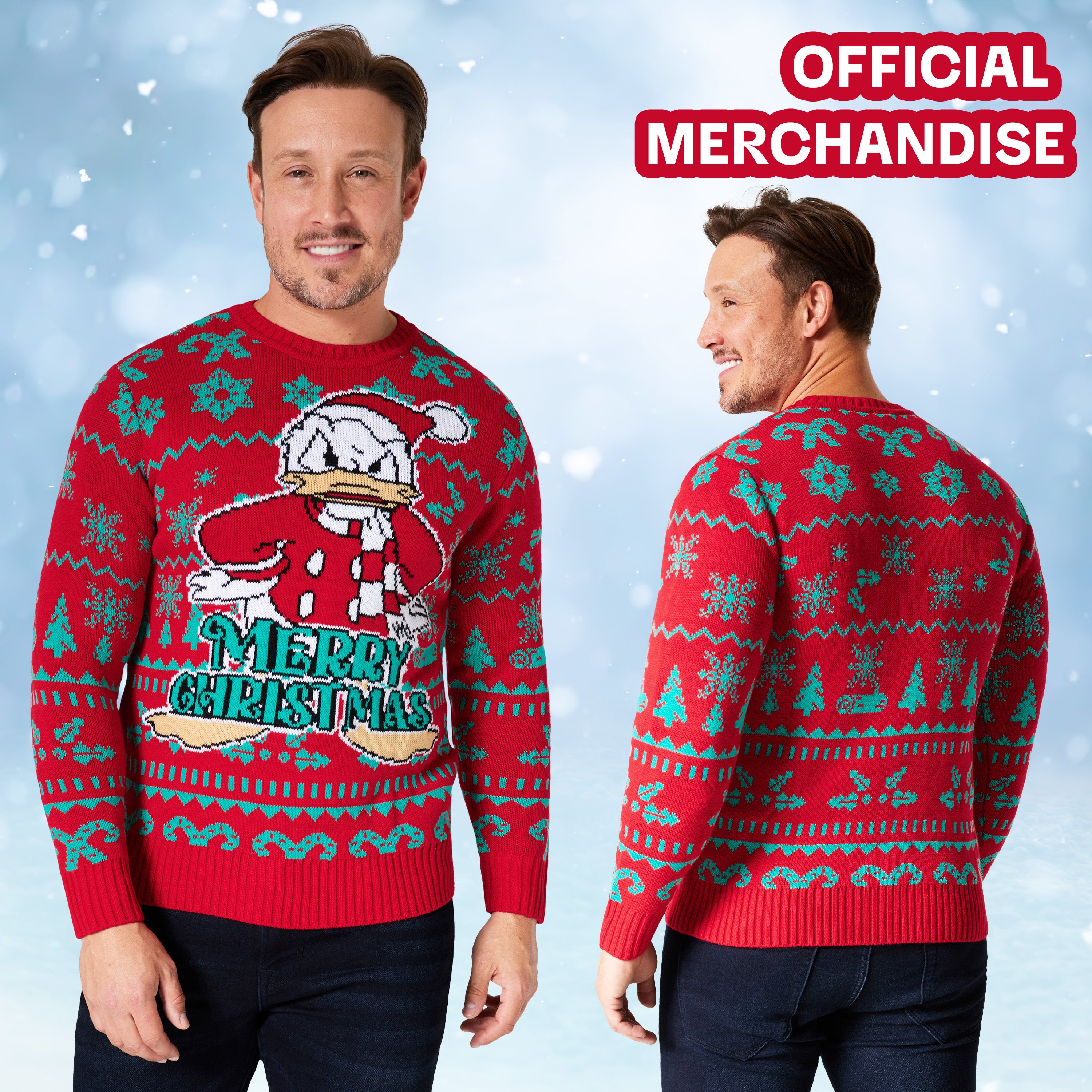 pull-no-l-disney-donald-homme-col-rond-manches-longues image 4