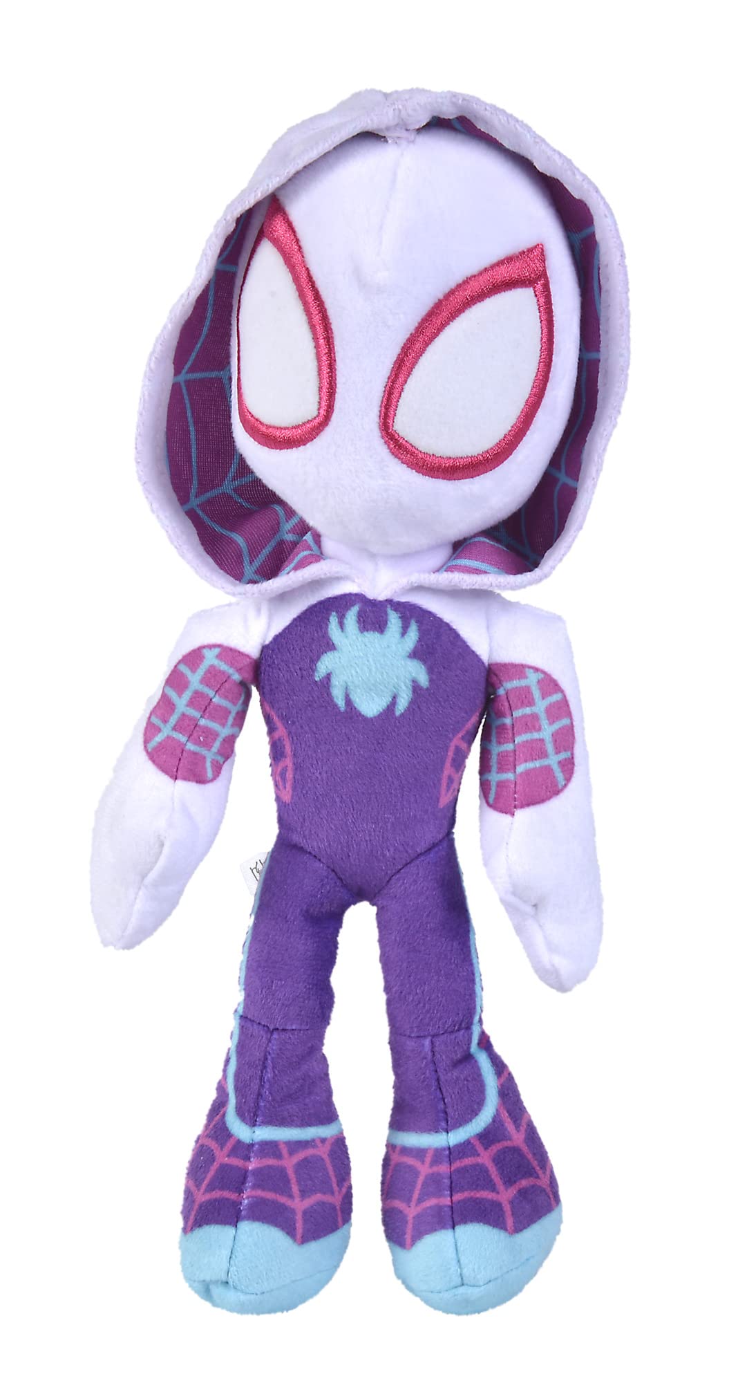marvel-ghost-spider-peluche-25-cm-yeux-phosphorescents image 1
