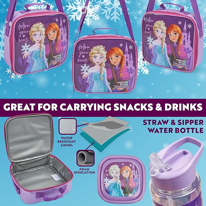 disney-frozen-set-repas-3-pcs-sac-isotherme-bo-te-gourde-frozen image 4