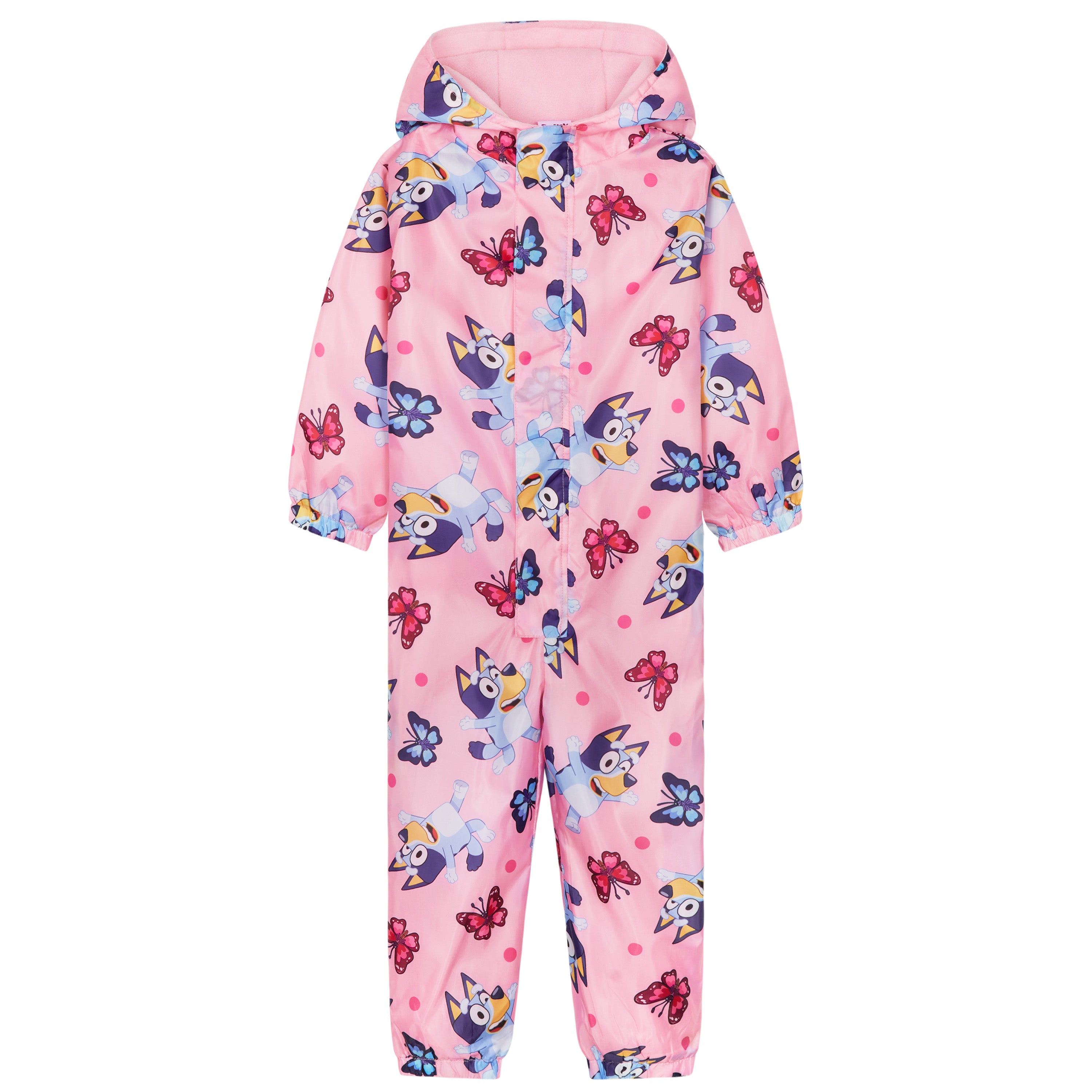 bluey-combinaison-pluie-fille-doubl-e-polaire-3-4-ans image 1