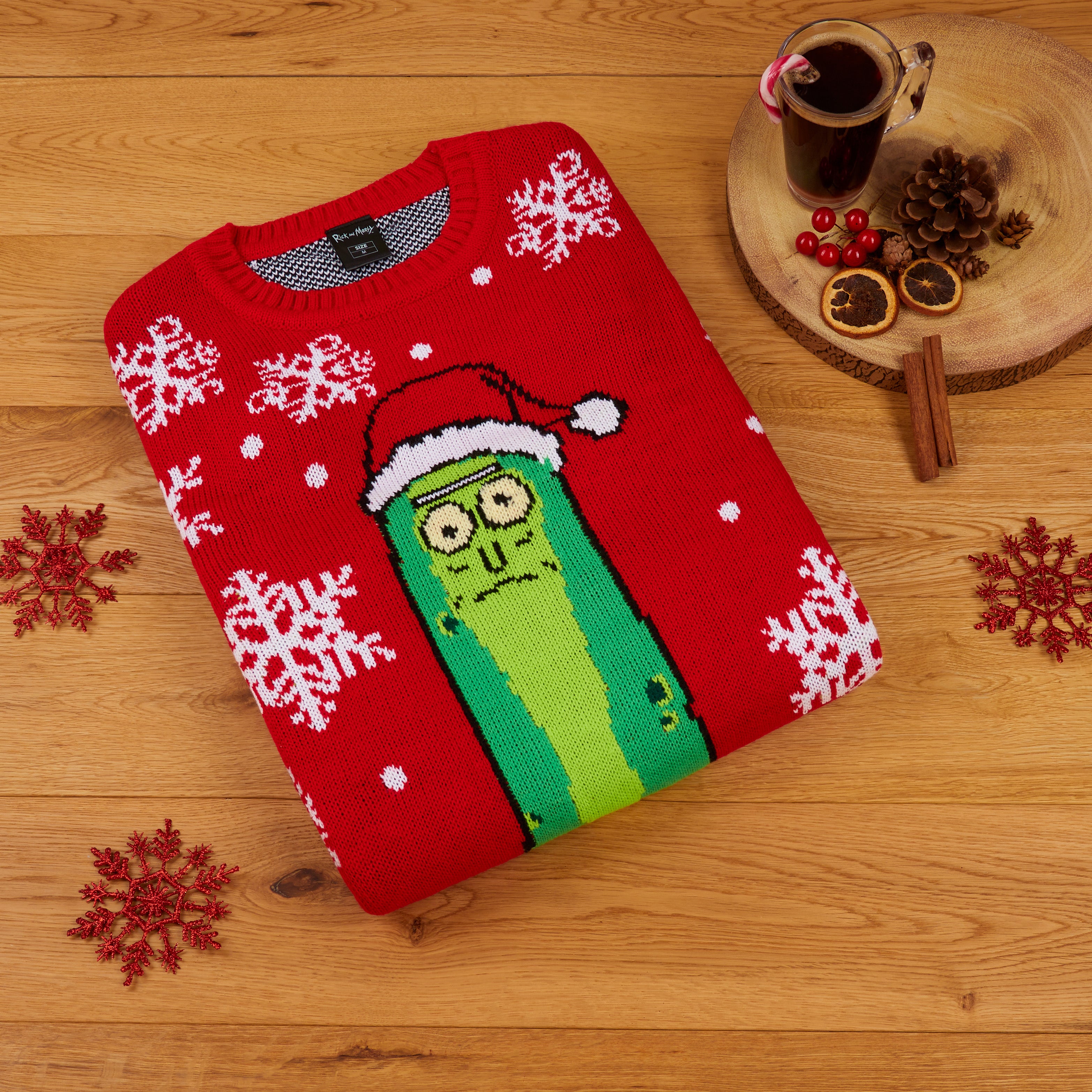rick-and-morty-pull-de-no-l-homme-chaud-taille-m-2xl image 2