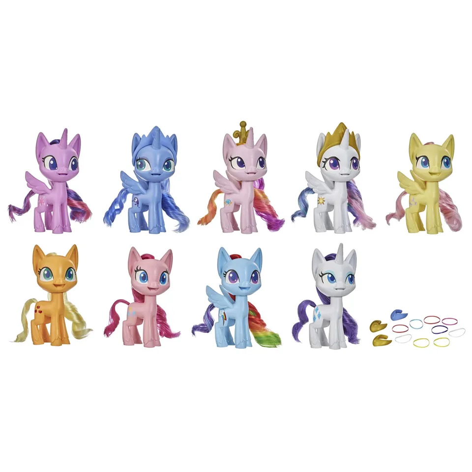 my-little-pony-friendship-is-magic-coffret-9-figurines-12-5-cm image 1