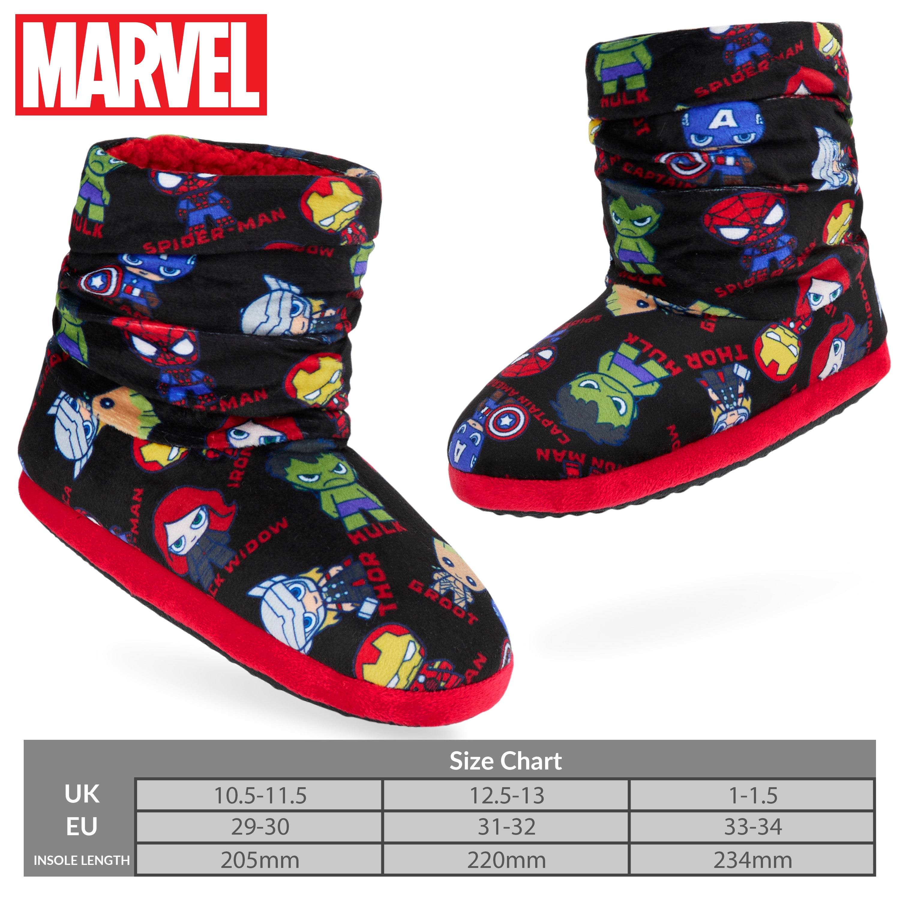marvel-avengers-chaussons-bottes-gar-on-fourr-s-antid-rapants image 6