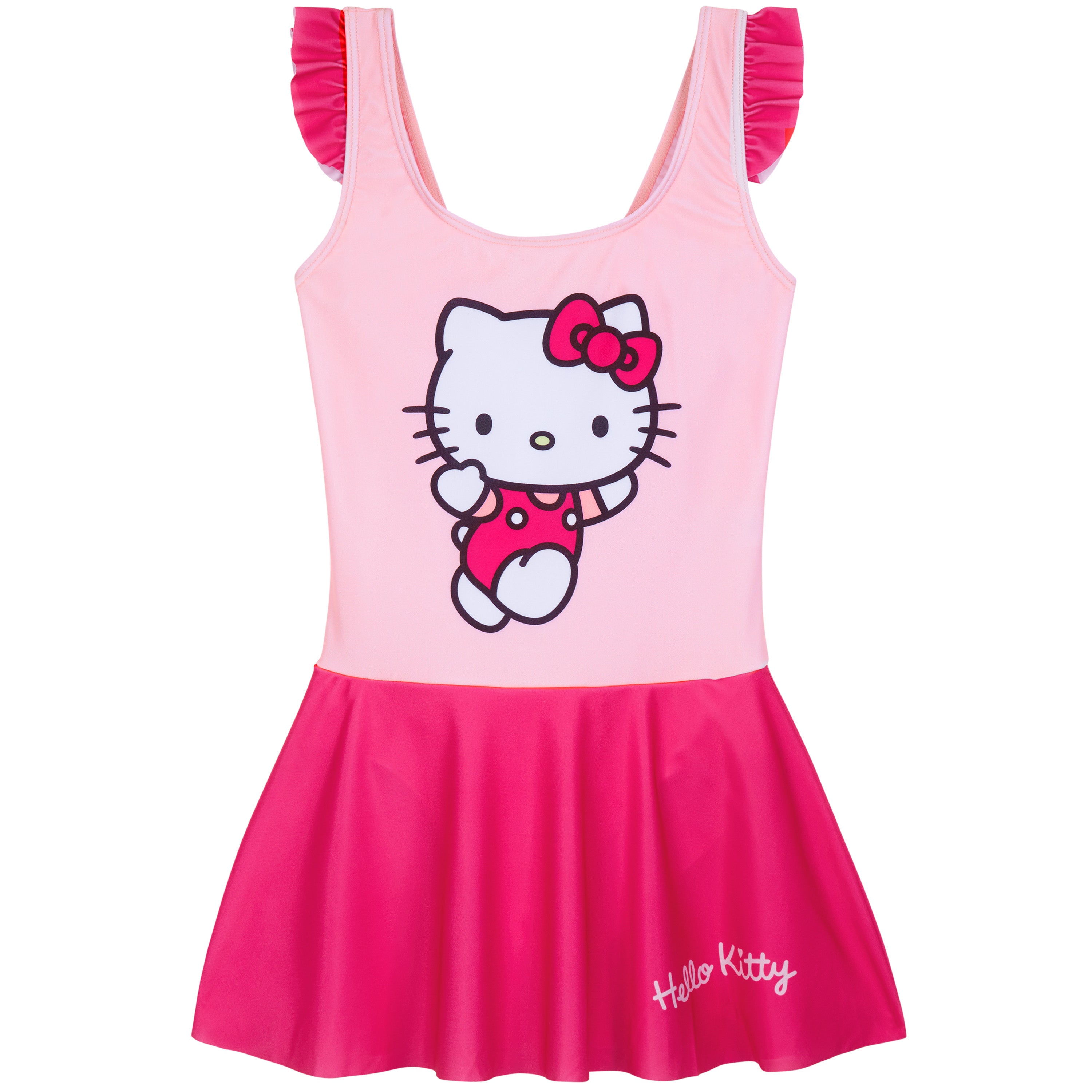 hello-kitty-maillot-robe-fille-7-8-ans-jupe-une-pi-ce image 1