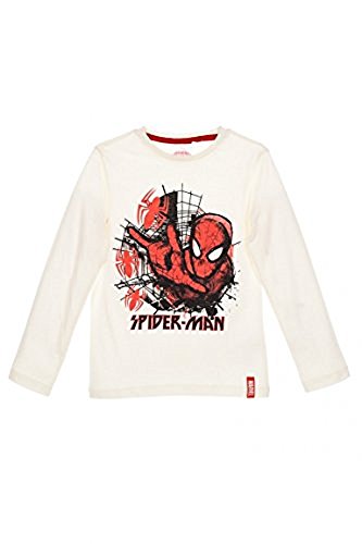 marvel-t-shirt-gar-on-manches-longues-coton-blanc-4-ans image 2