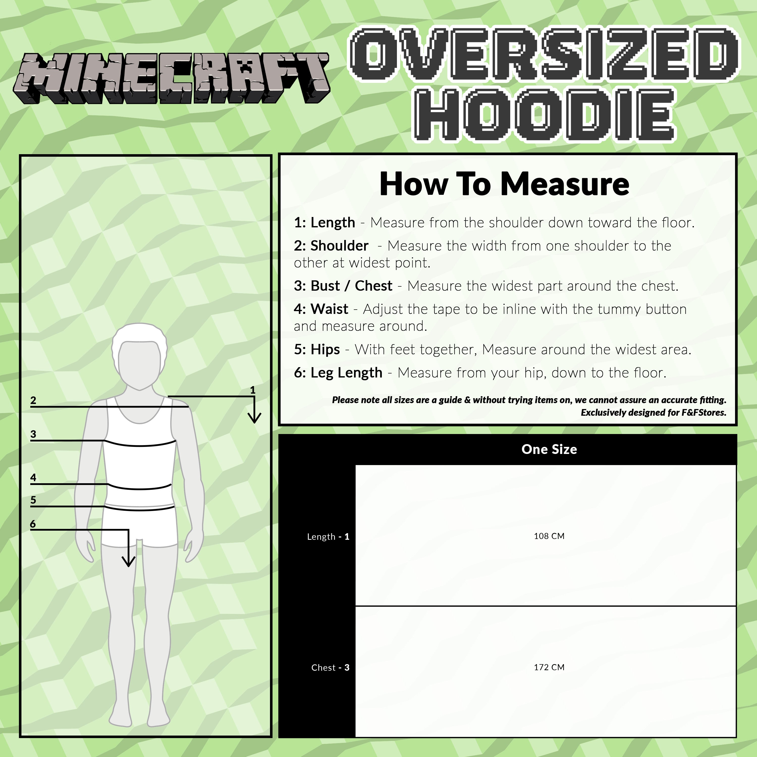 minecraft-sweat-plaid-enfant-capuche-polaire-noir-vert image 6