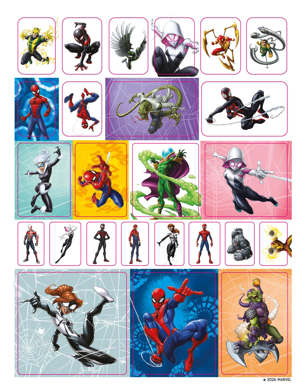 marvel-spider-man-mon-gros-coloriage-stickers-livre-4-ans image 3