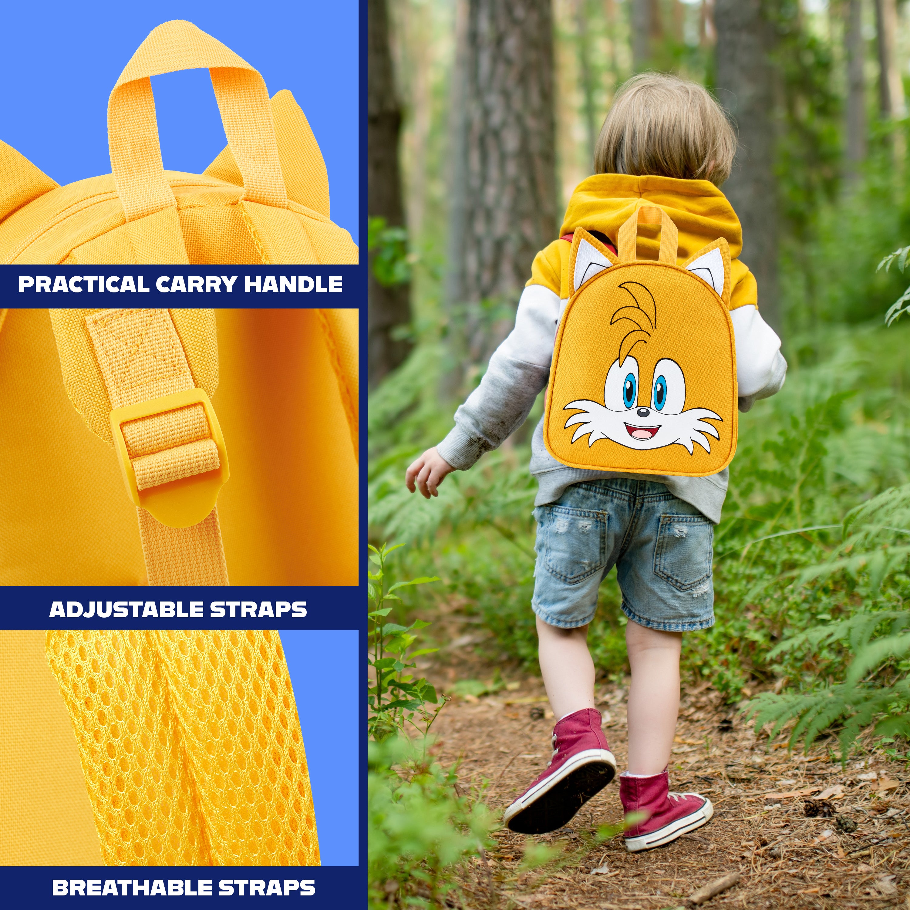 get-trend-sonic-sac-dos-enfant-gamer-l-ger-cr-che-cole image 4