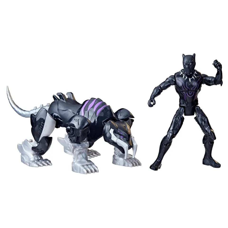 marvel-mech-strike-mechasaurs-black-panther-figurine-sabre-claw image 1