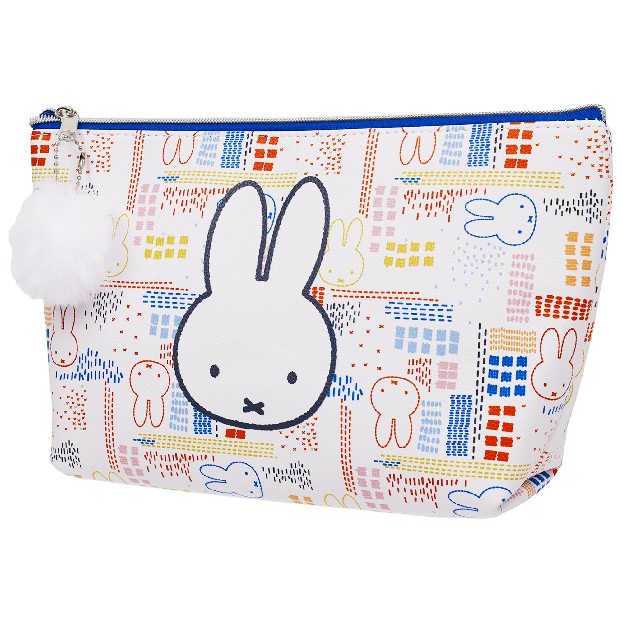 danielle-nicole-miffy-trousse-maquillage-blanche-pompon image 3