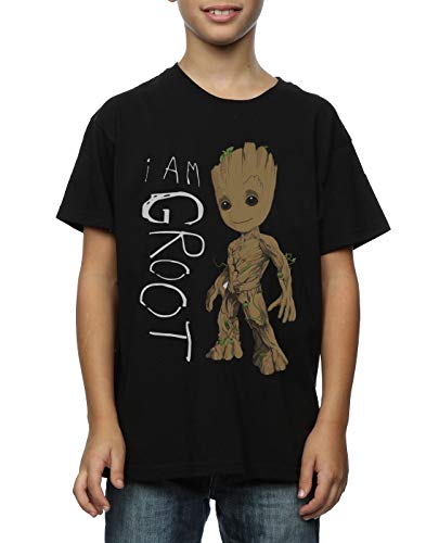 marvel-guardians-groot-i-am-groot-t-shirt-garon-coton image 7