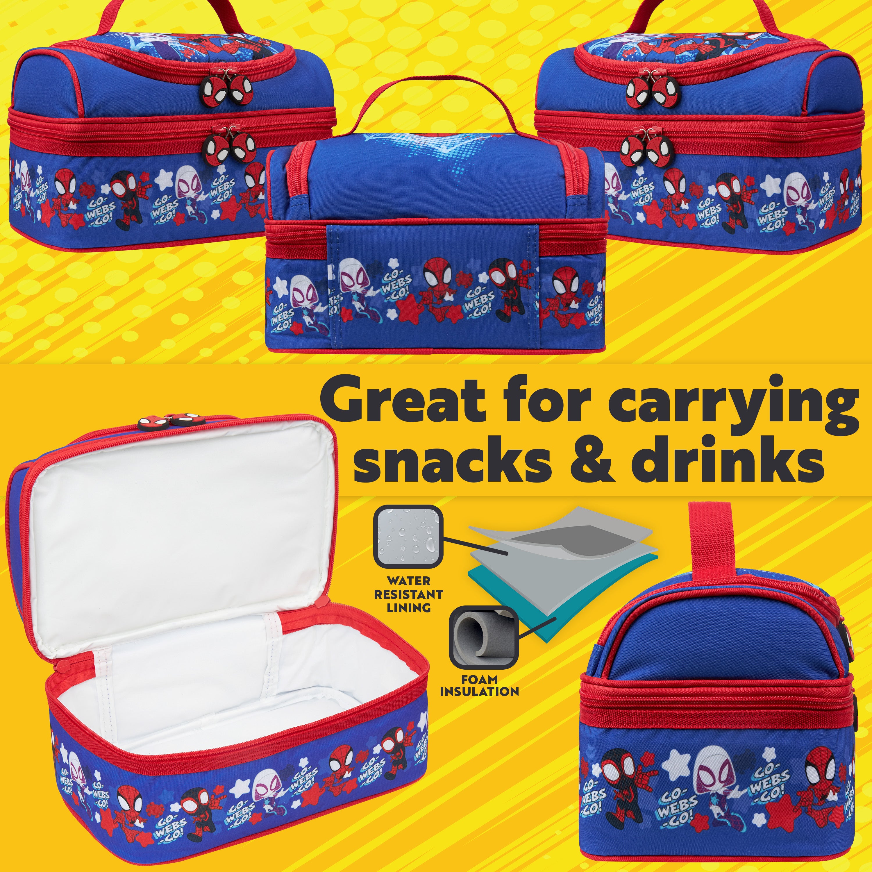 marvel-spidey-sac-repas-isotherme-enfant-bleu-rouge image 3
