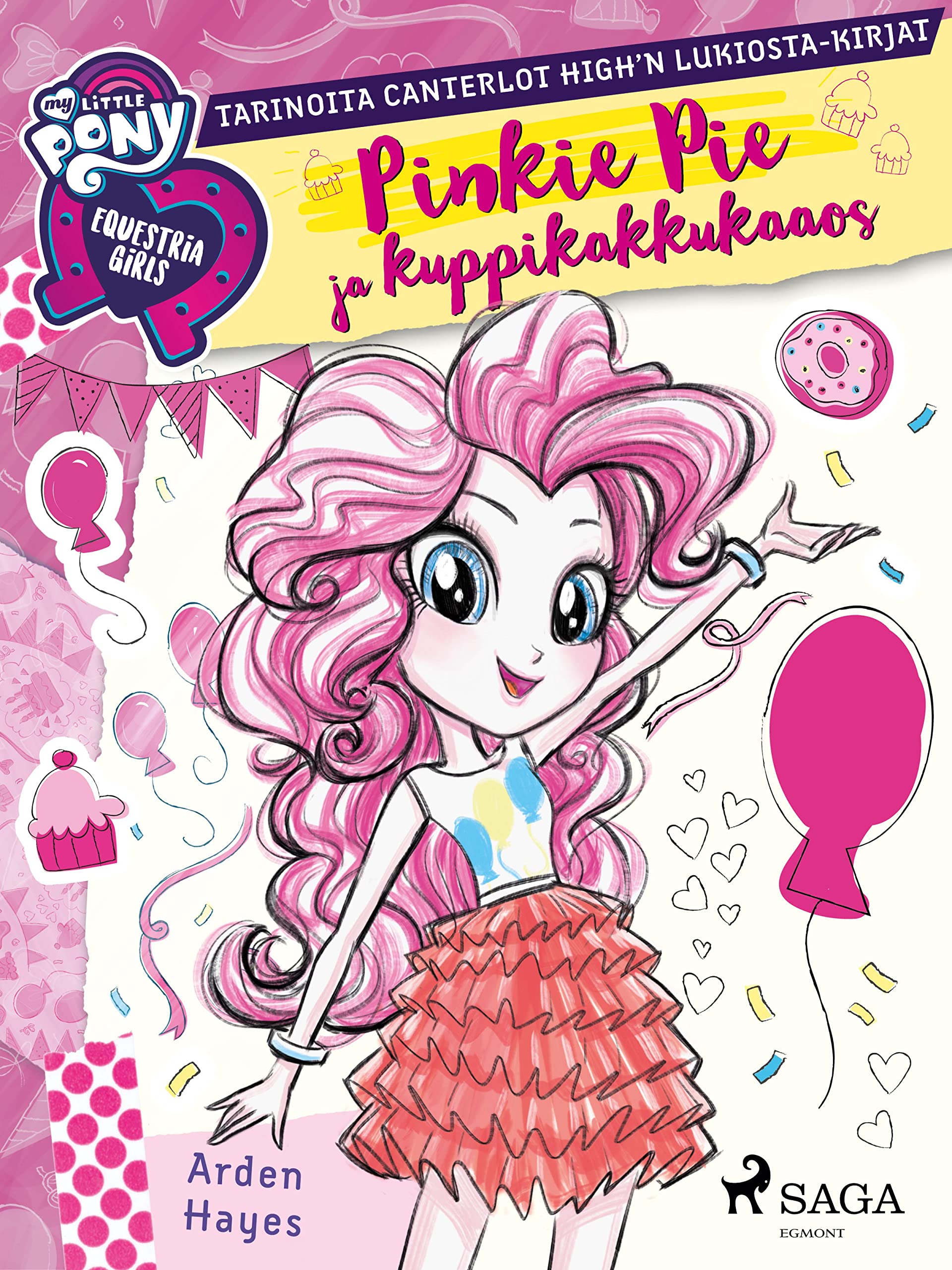 my-little-pony-equestria-girls-pinkie-pie-livre-finnois image 1