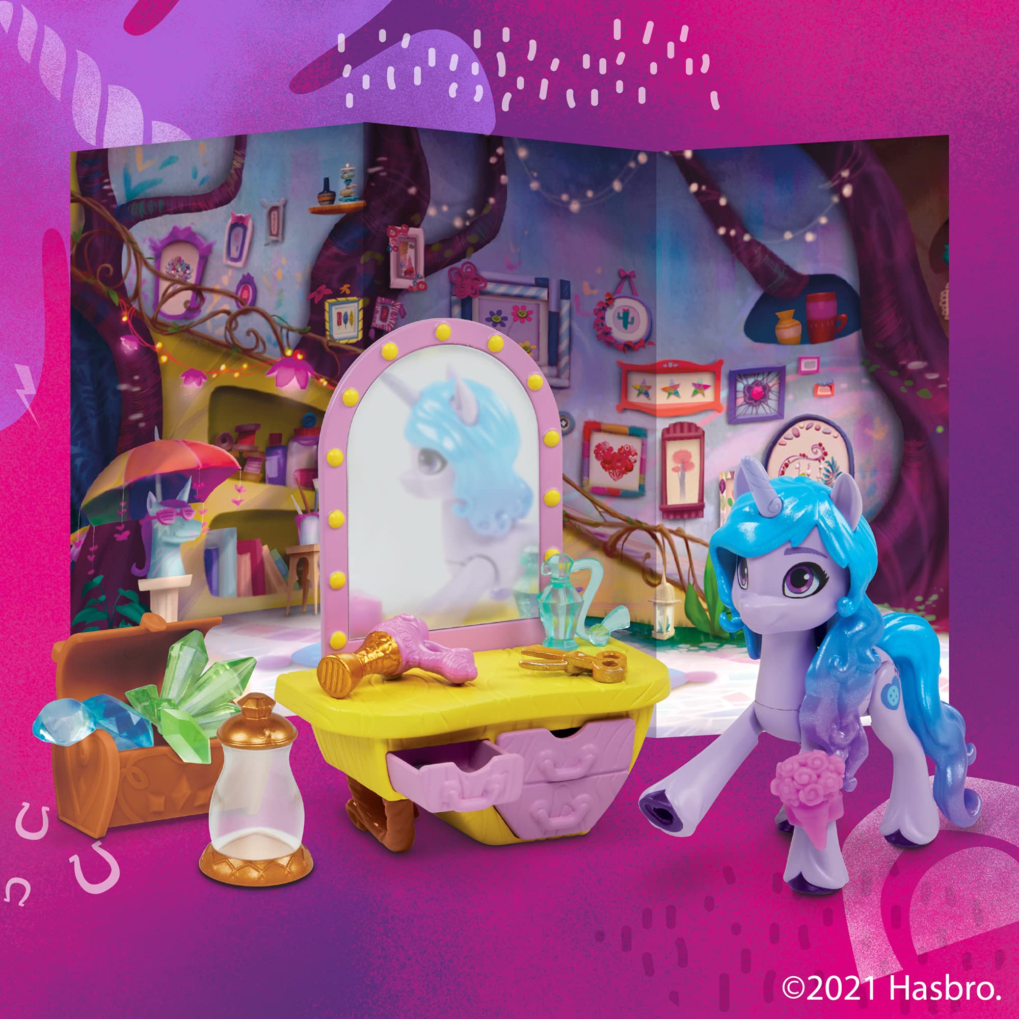 my-little-pony-sparkling-scenes-izzy-figurine-f2935-new-generation image 4
