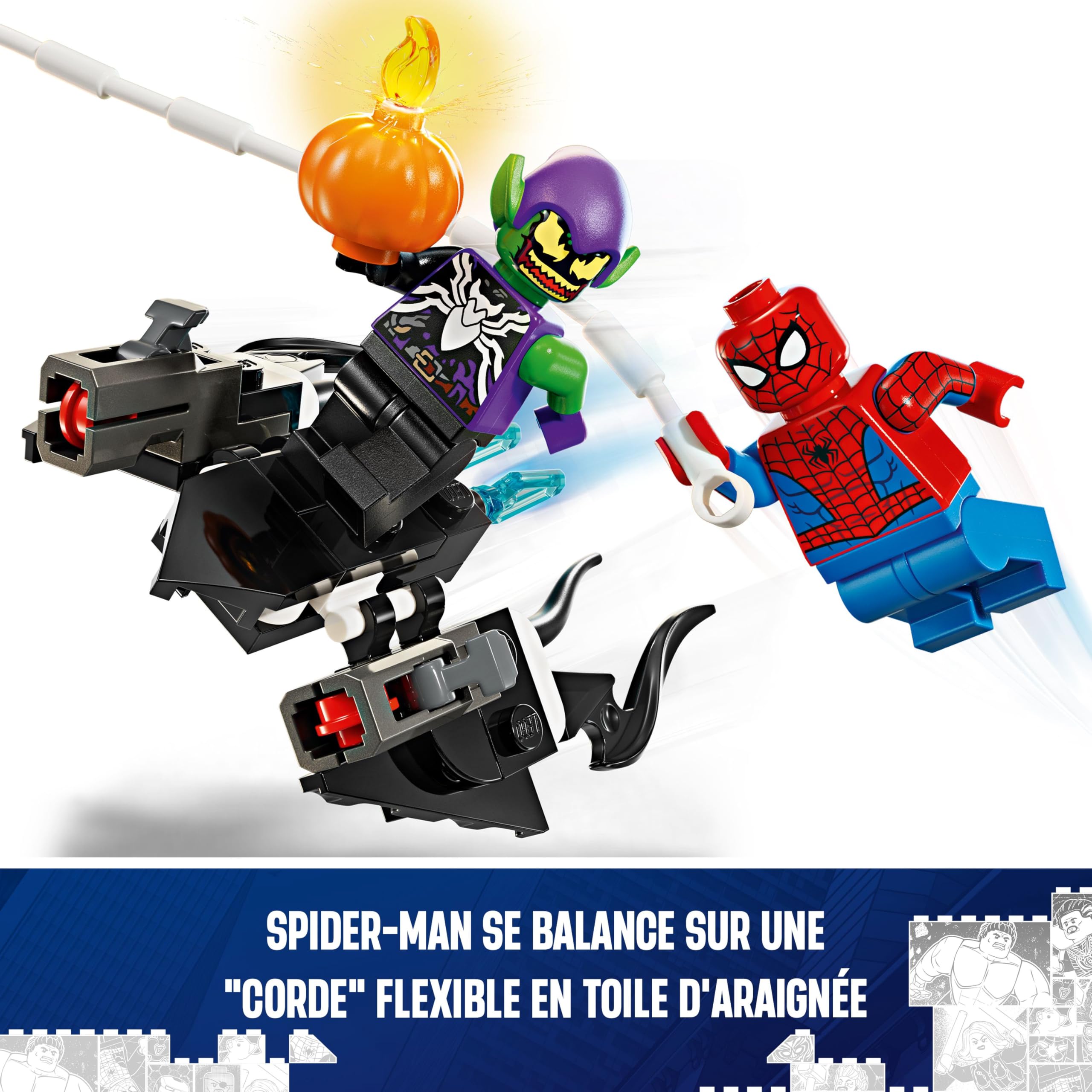 lego-marvel-76279-voiture-spider-man-vs-bouffon-vert-7-ans image 7