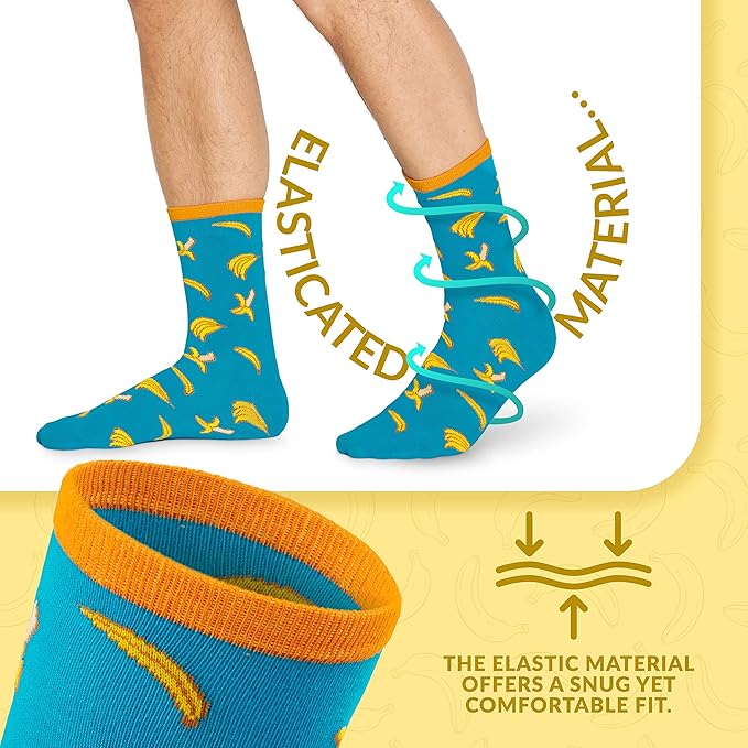 citycomfort-chaussettes-homme-fantaisie-coton-lot-6-taille-7-11 image 4