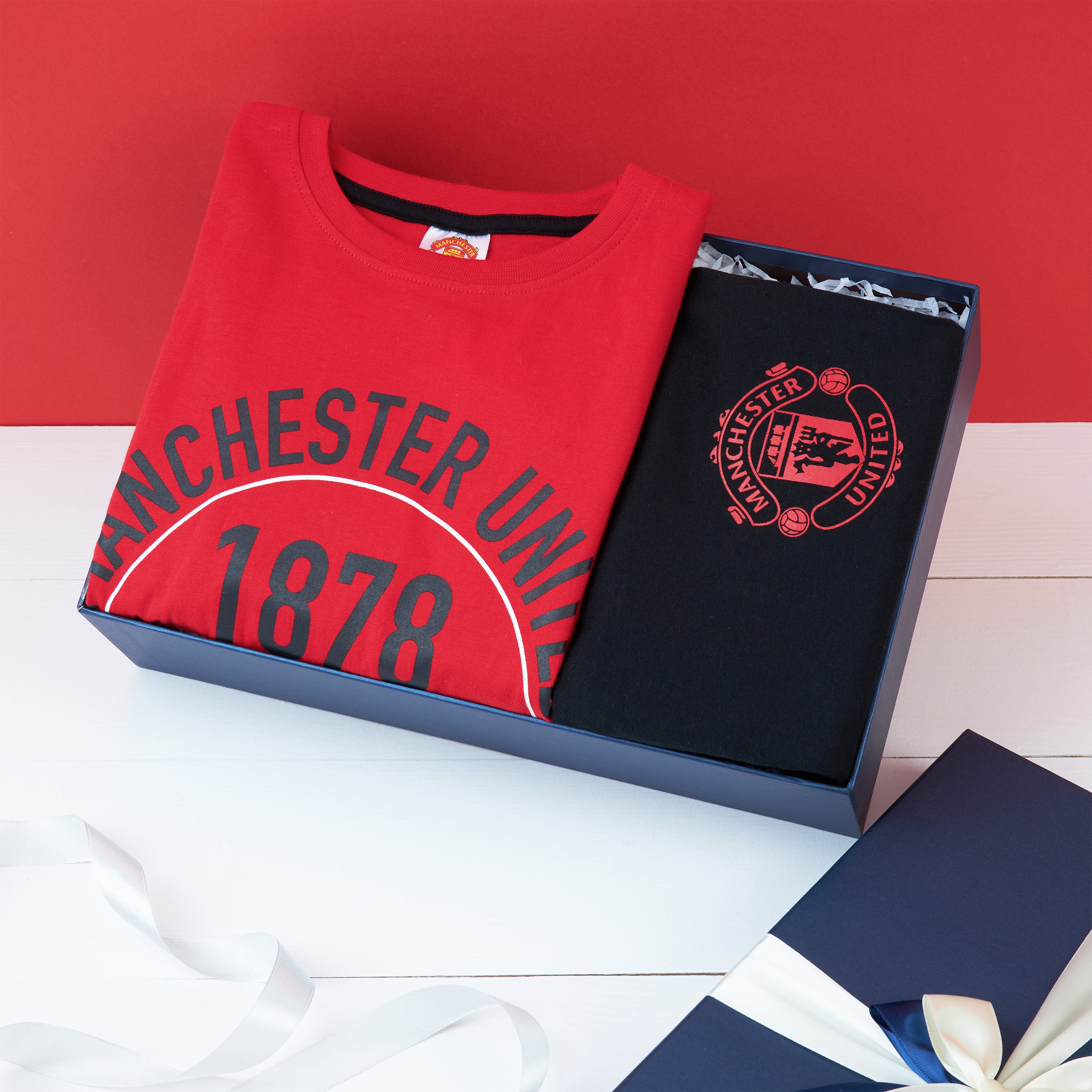 manchester-united-pyjama-gar-on-t-shirt-short-coton-5-14-ans image 2