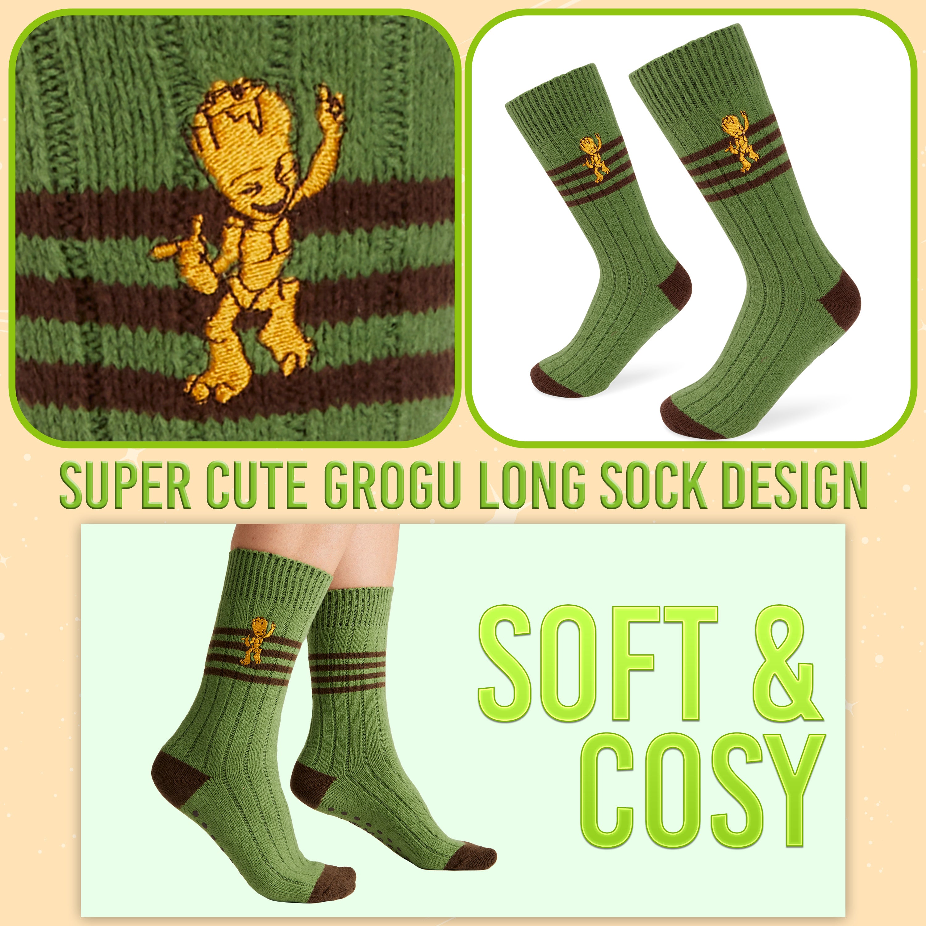 marvel-groot-chaussettes-pilou-femme-gardiens-de-la-galaxie image 4