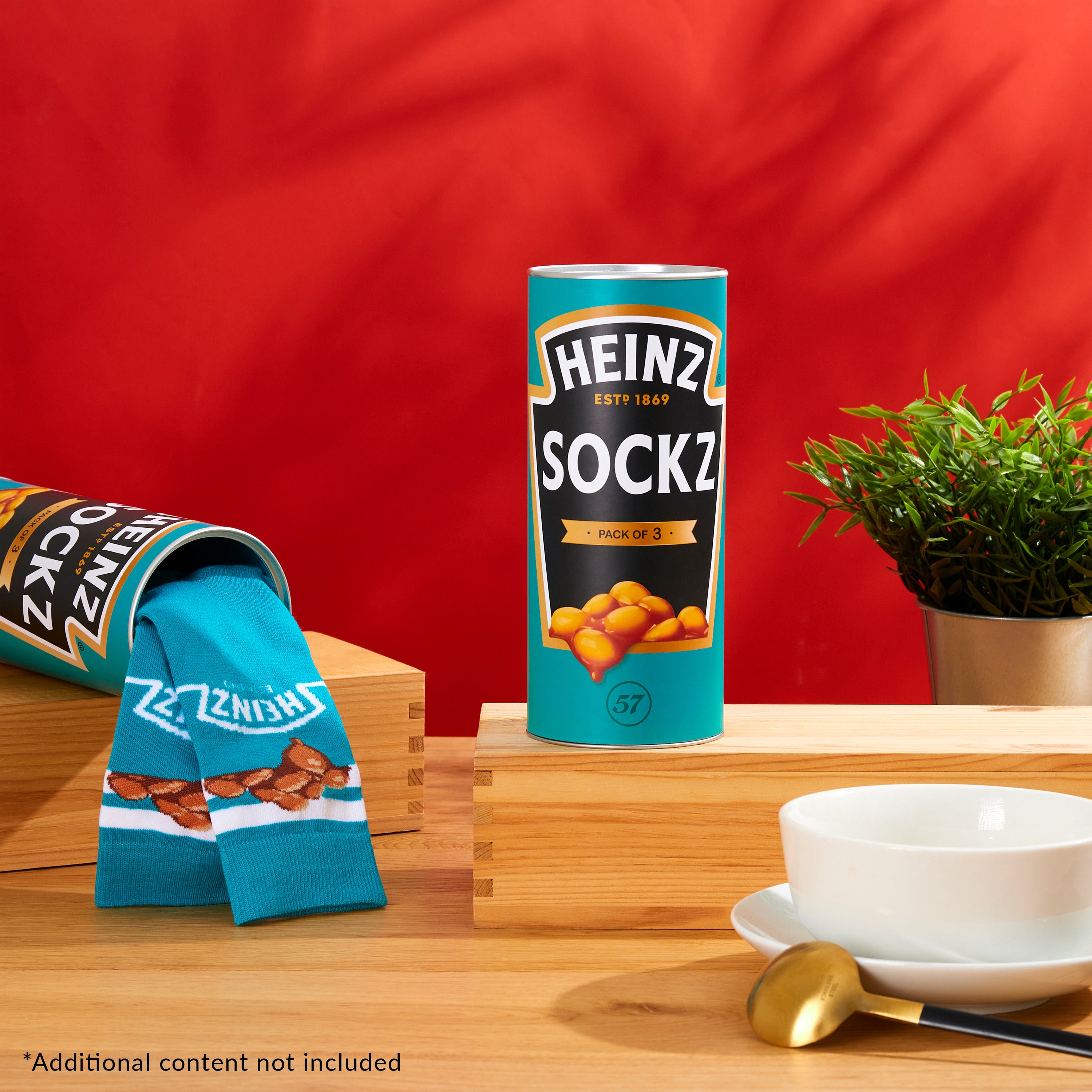 heinz-chaussettes-homme-lot-de-3-taille-8-11-fun image 2