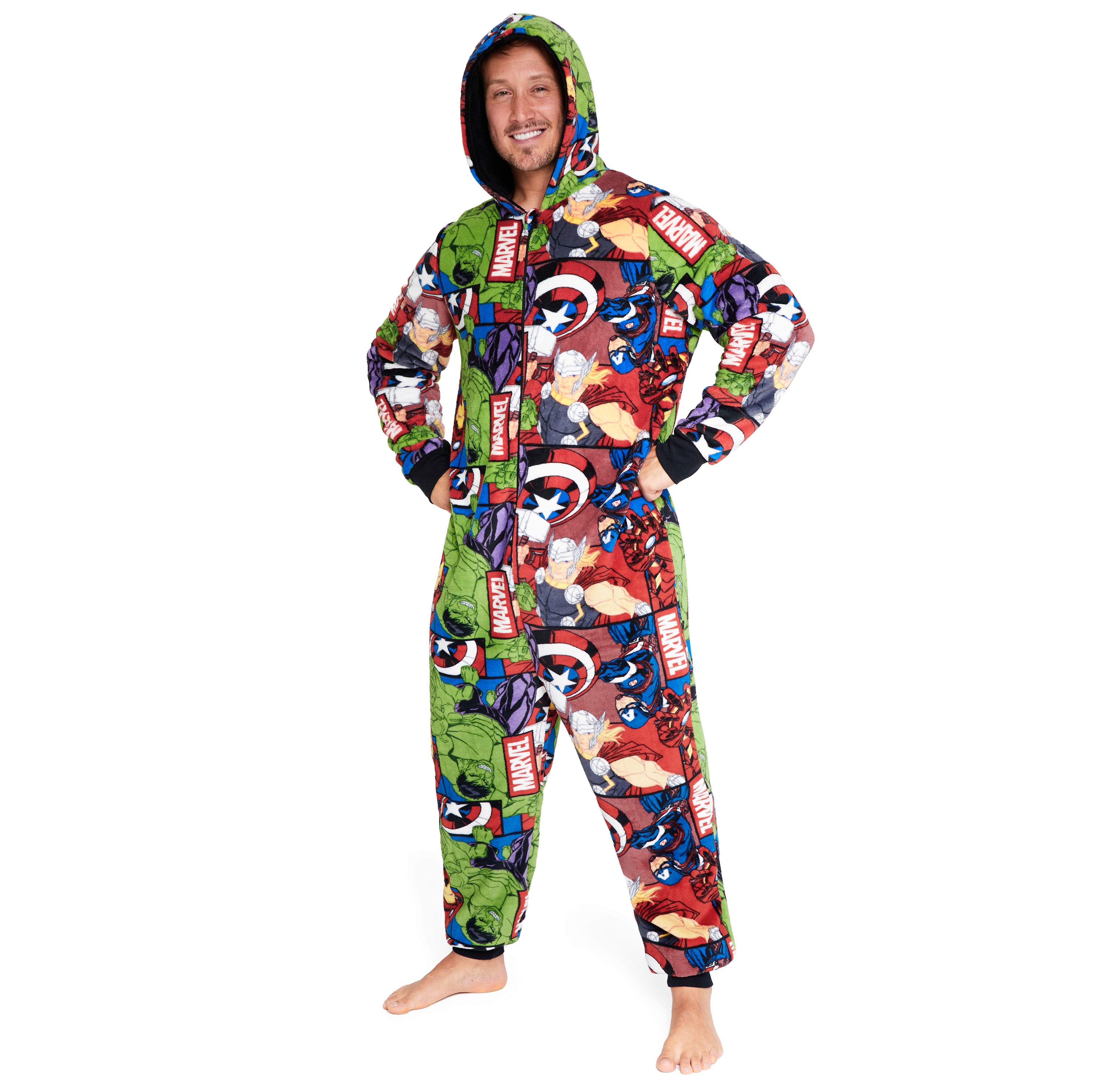 marvel-men-grenouill-re-polaire-avengers-multicolore image 1